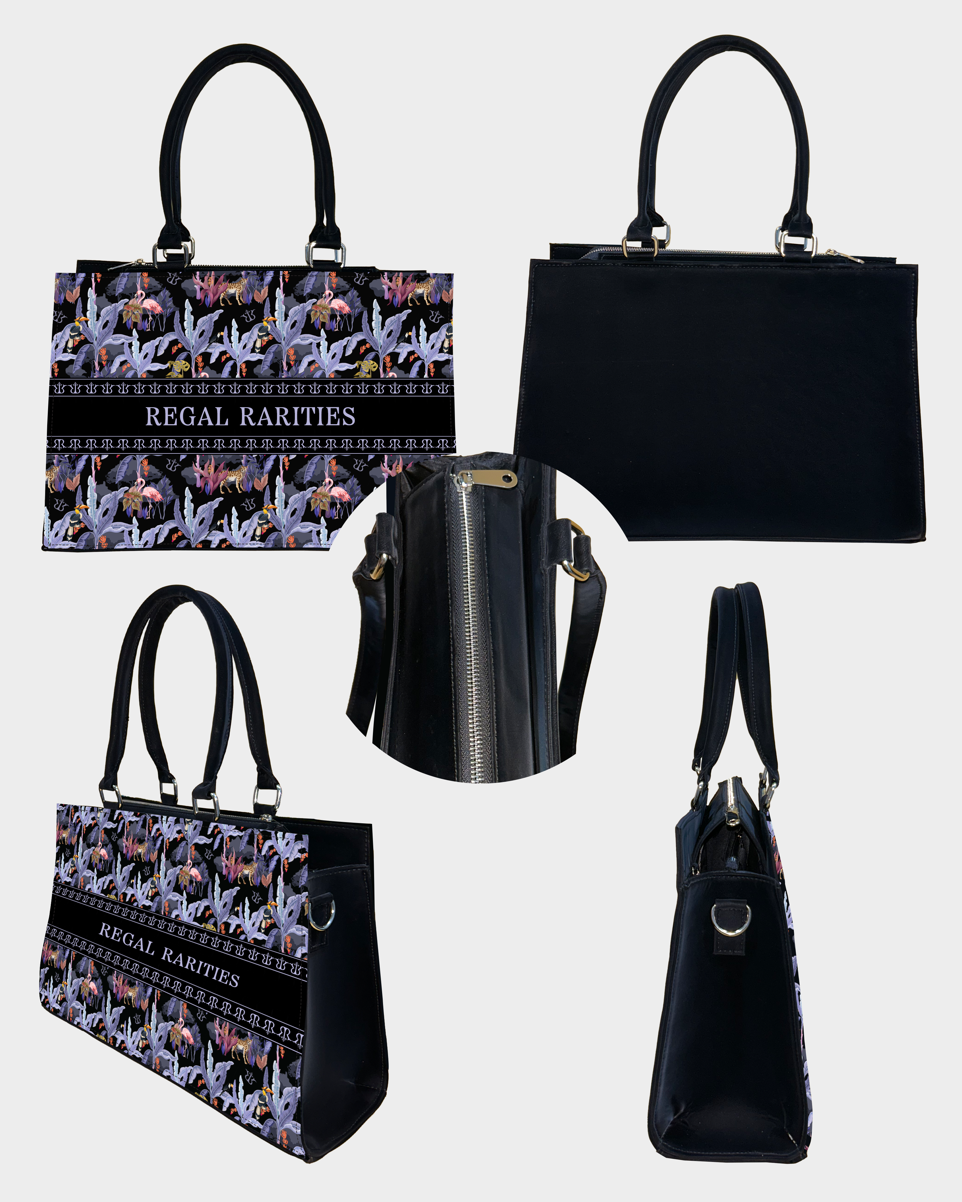 Lavender Safari Customized Crossbody Sling Bag – Creative Gift Idea