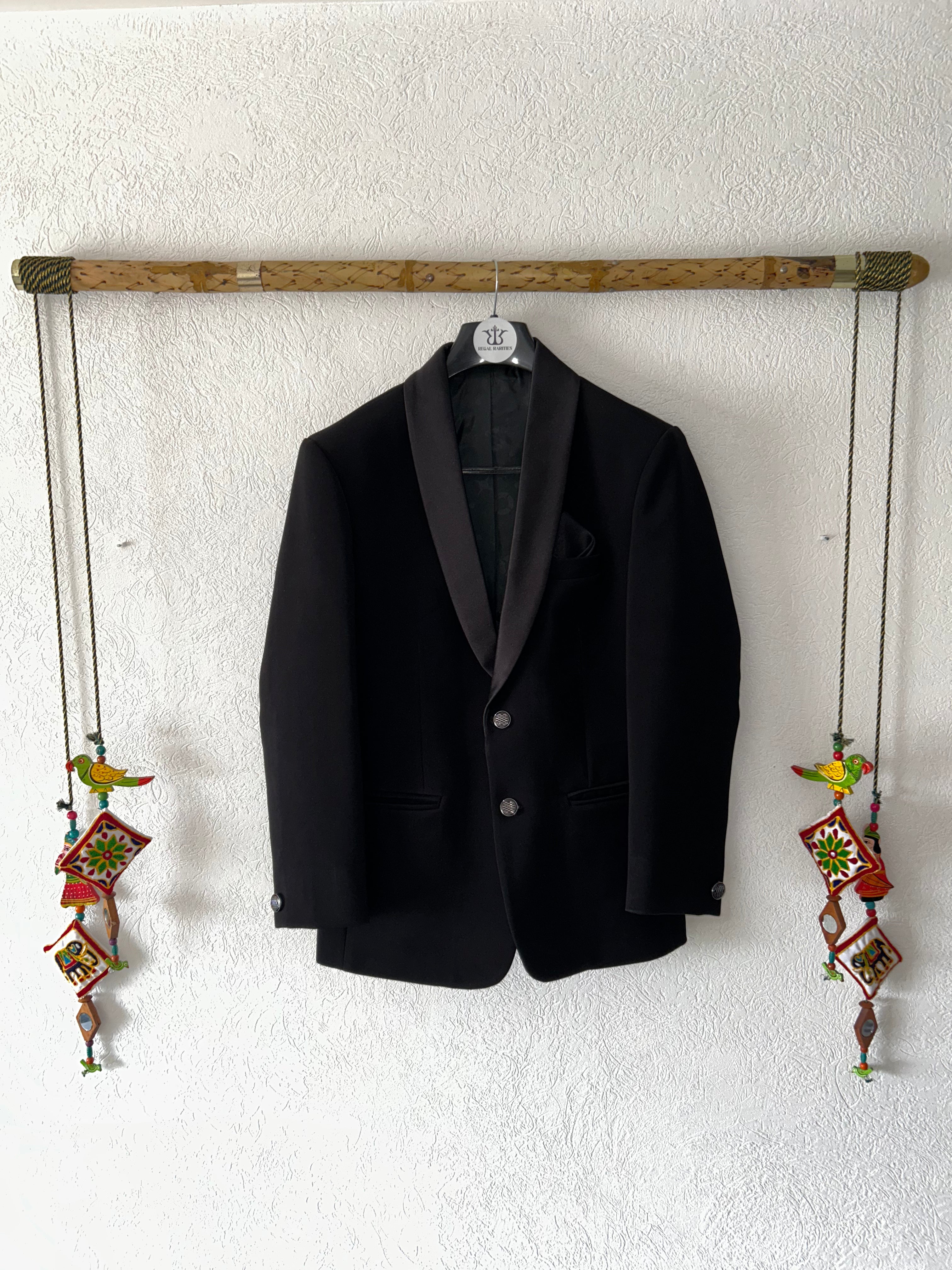 Elegant Premium A Black Blazer