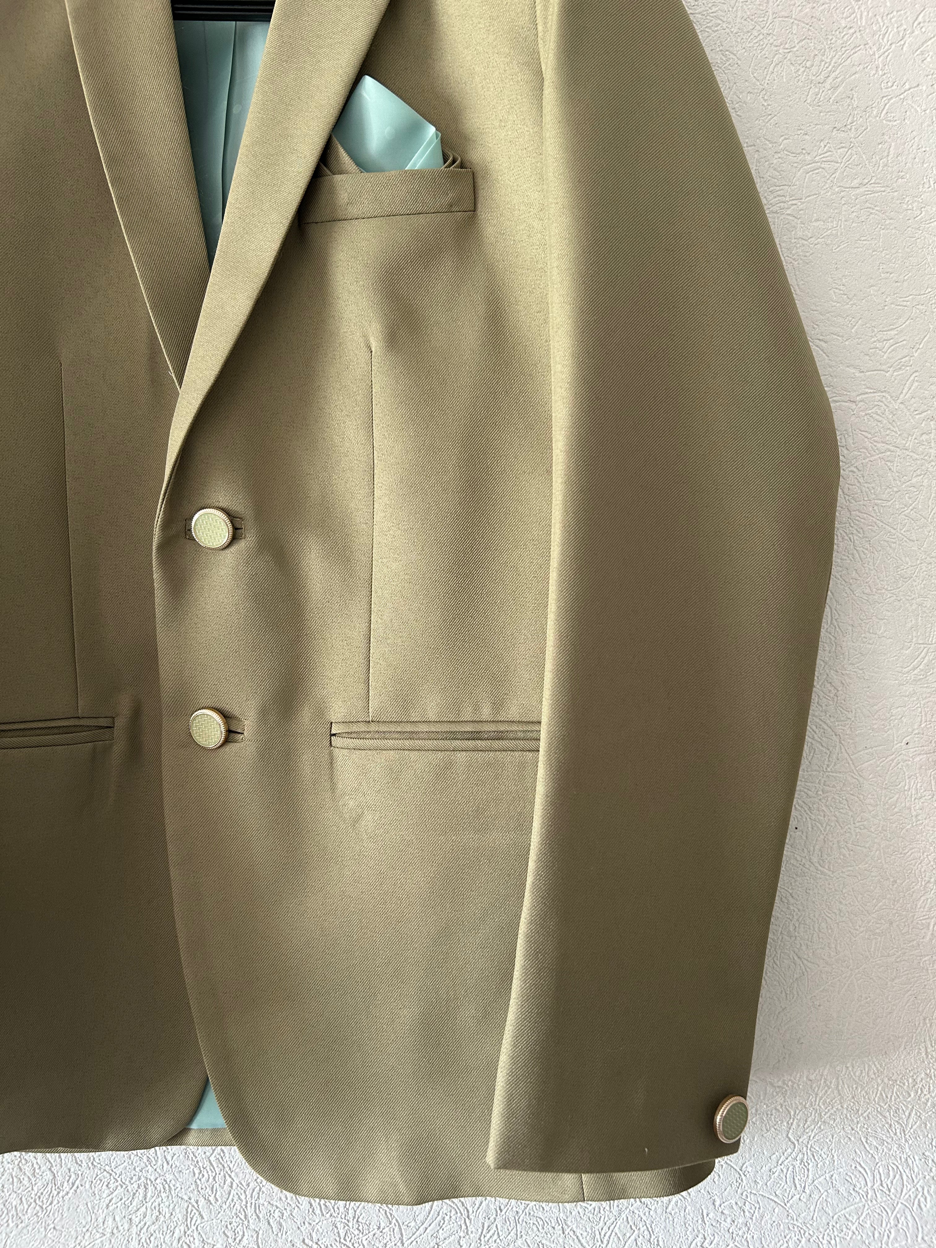 Elegant Olive Brown Blazer