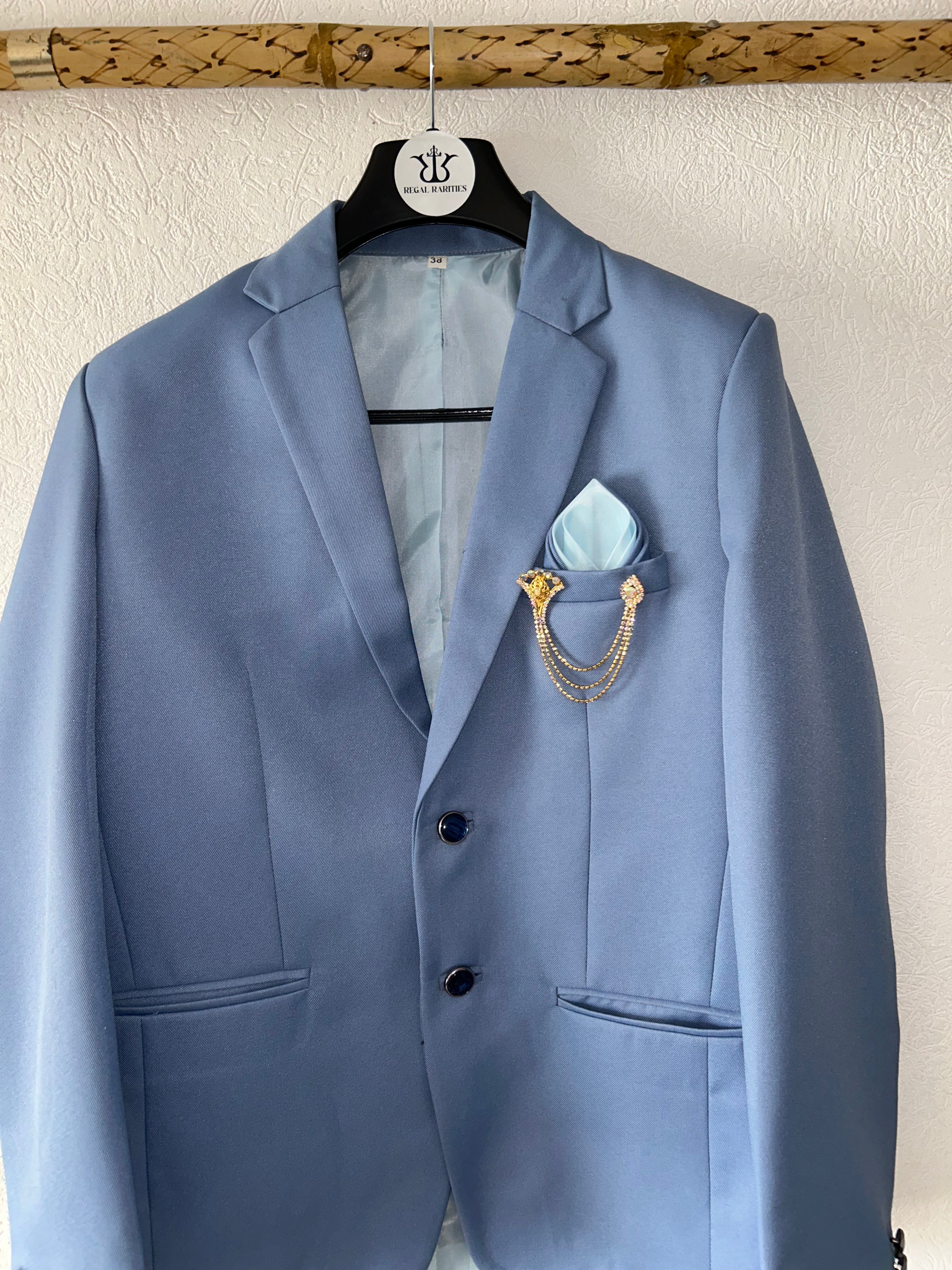 Elegant Navy Blue Blazer