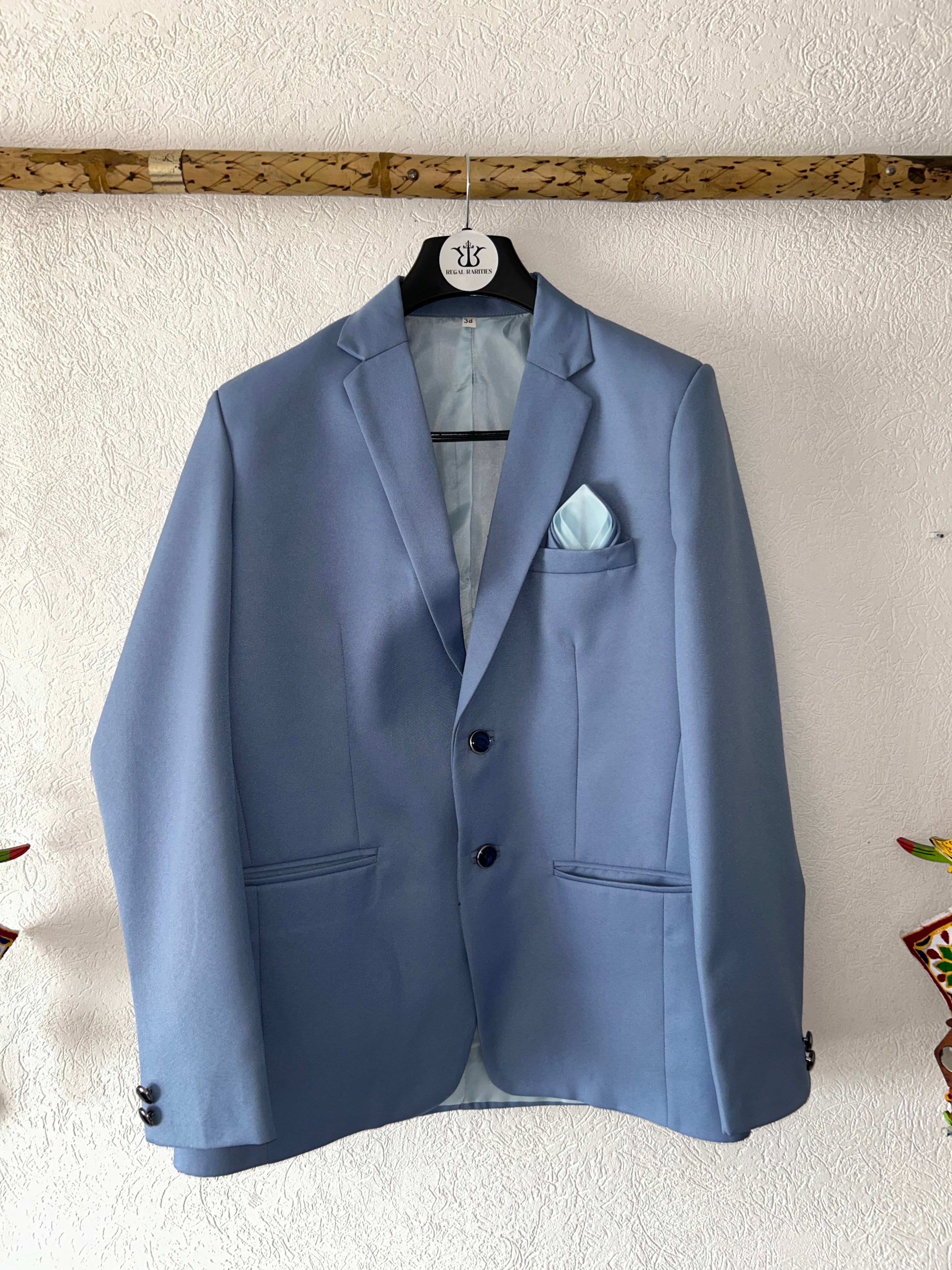 Elegant Navy Blue Blazer