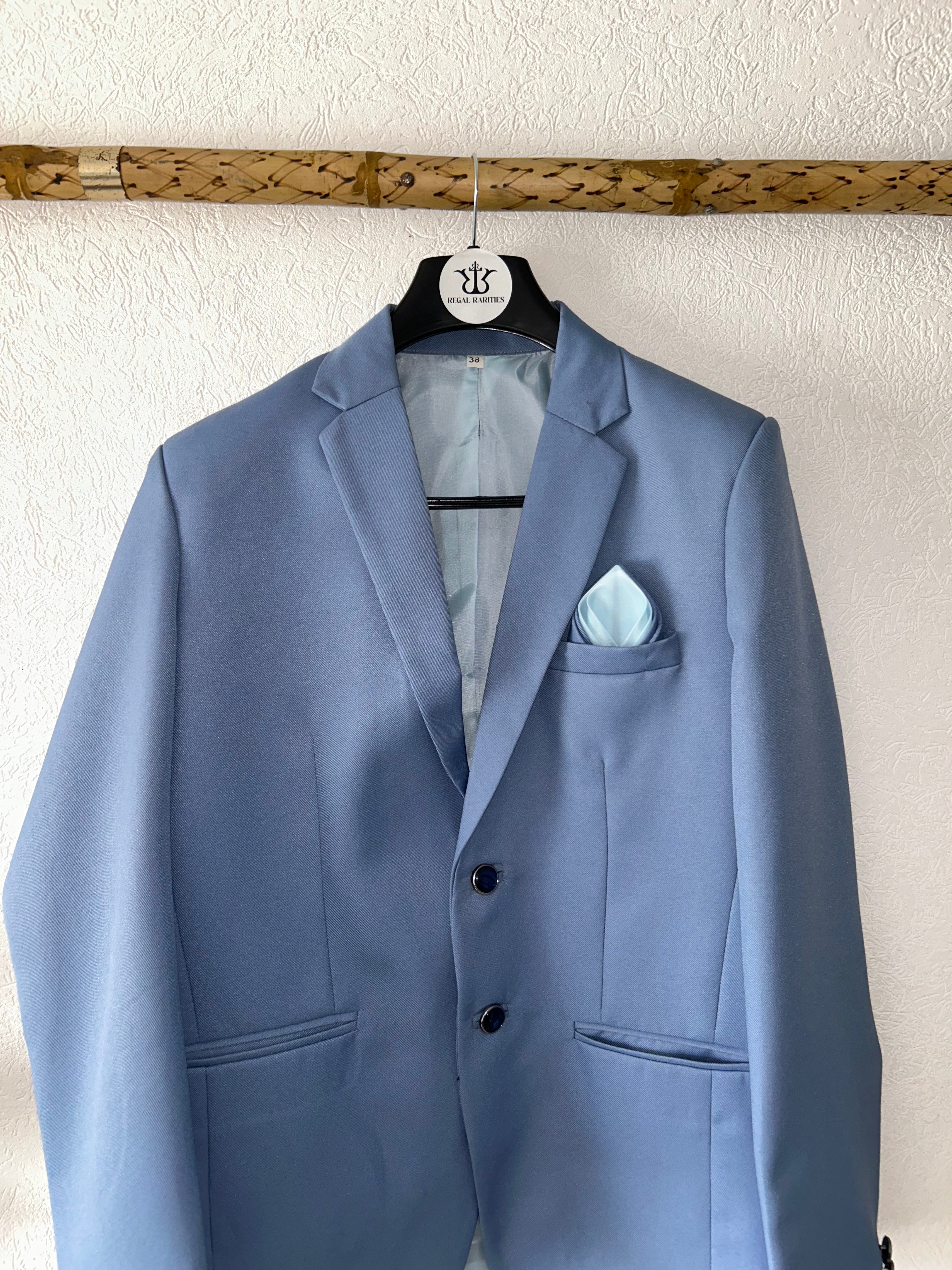 Elegant Navy Blue Blazer
