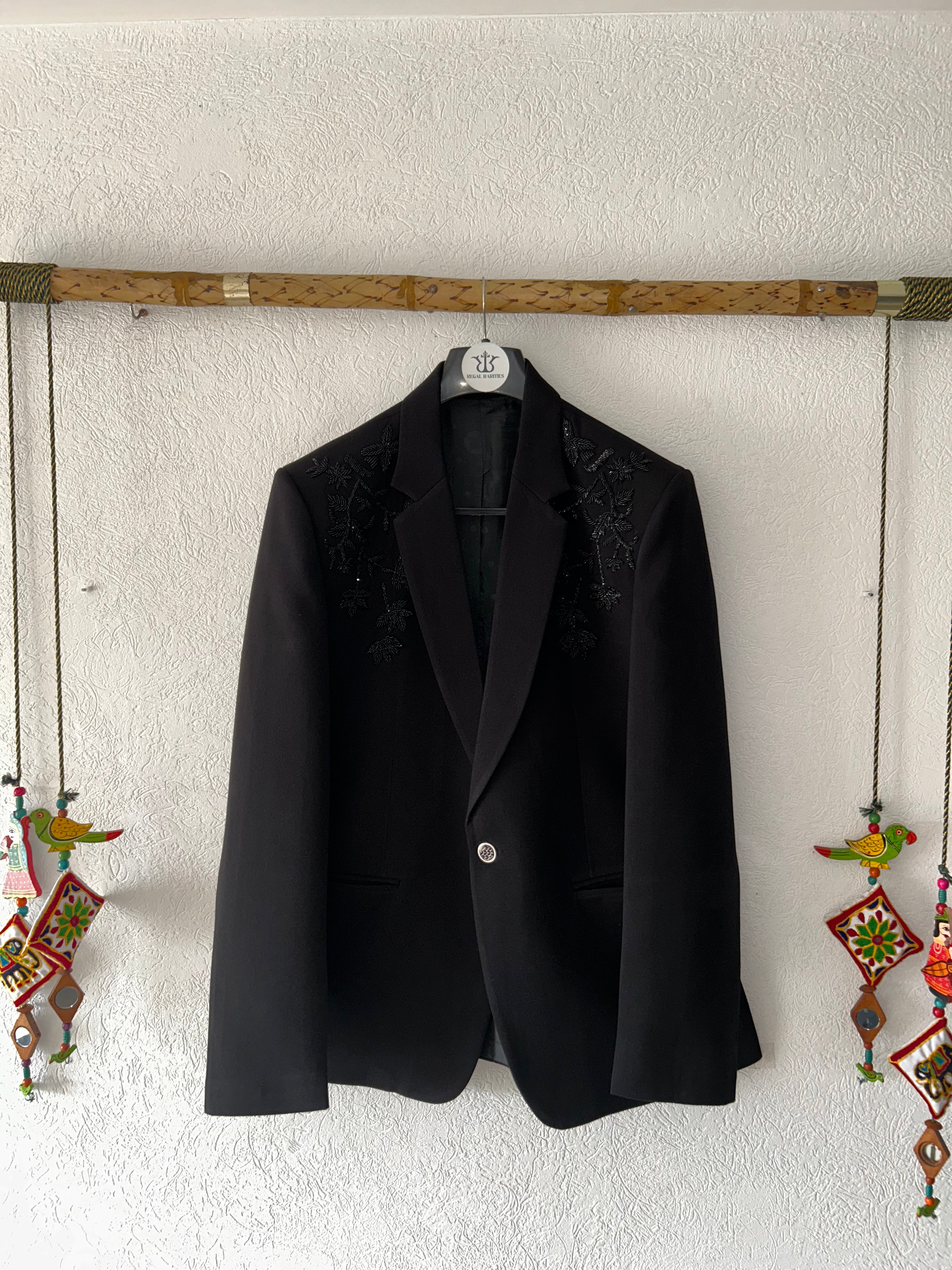 The Leaf of Glory – Hand Embroidered A Blazer