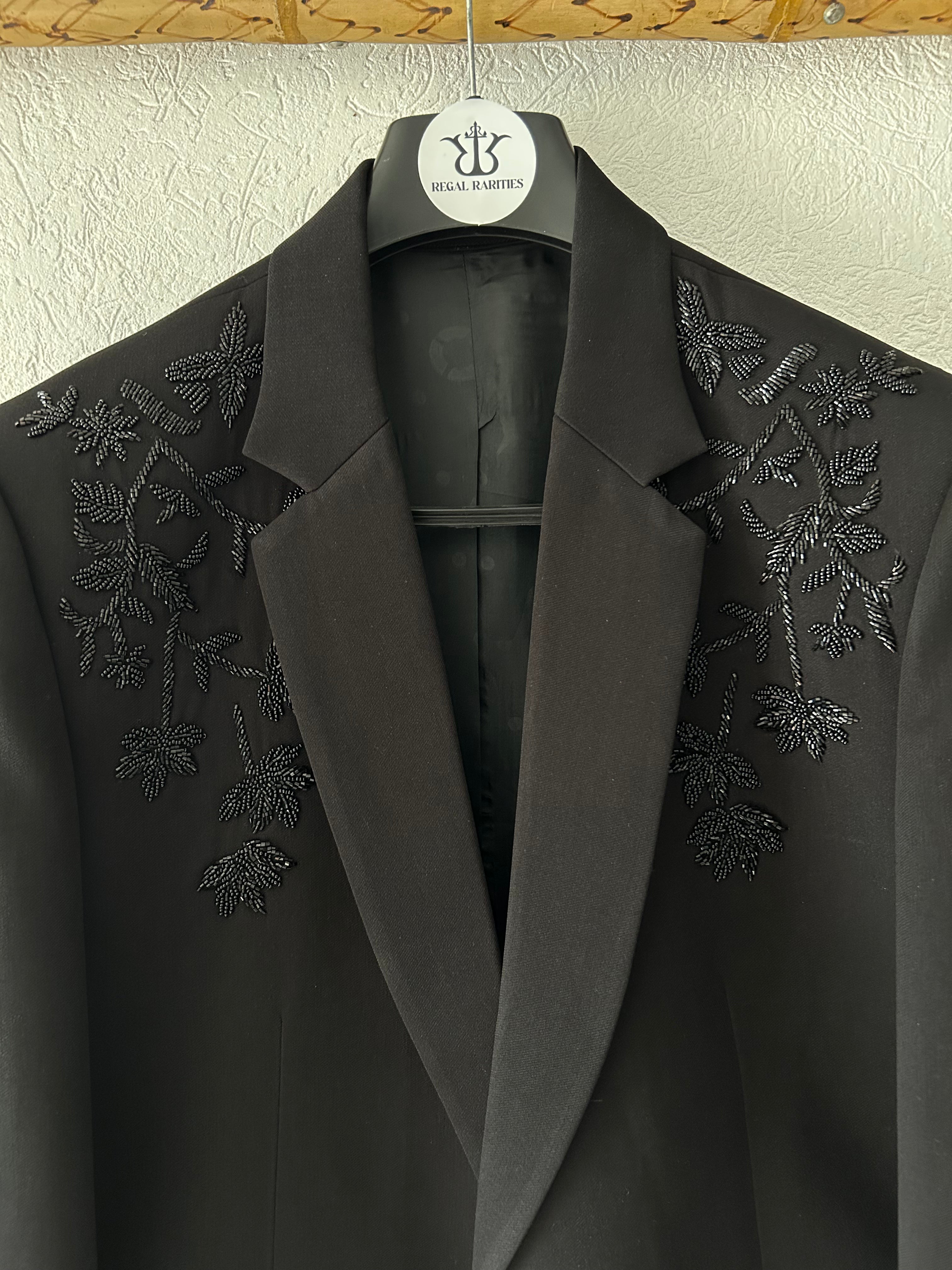 The Leaf of Glory – Hand Embroidered A Blazer