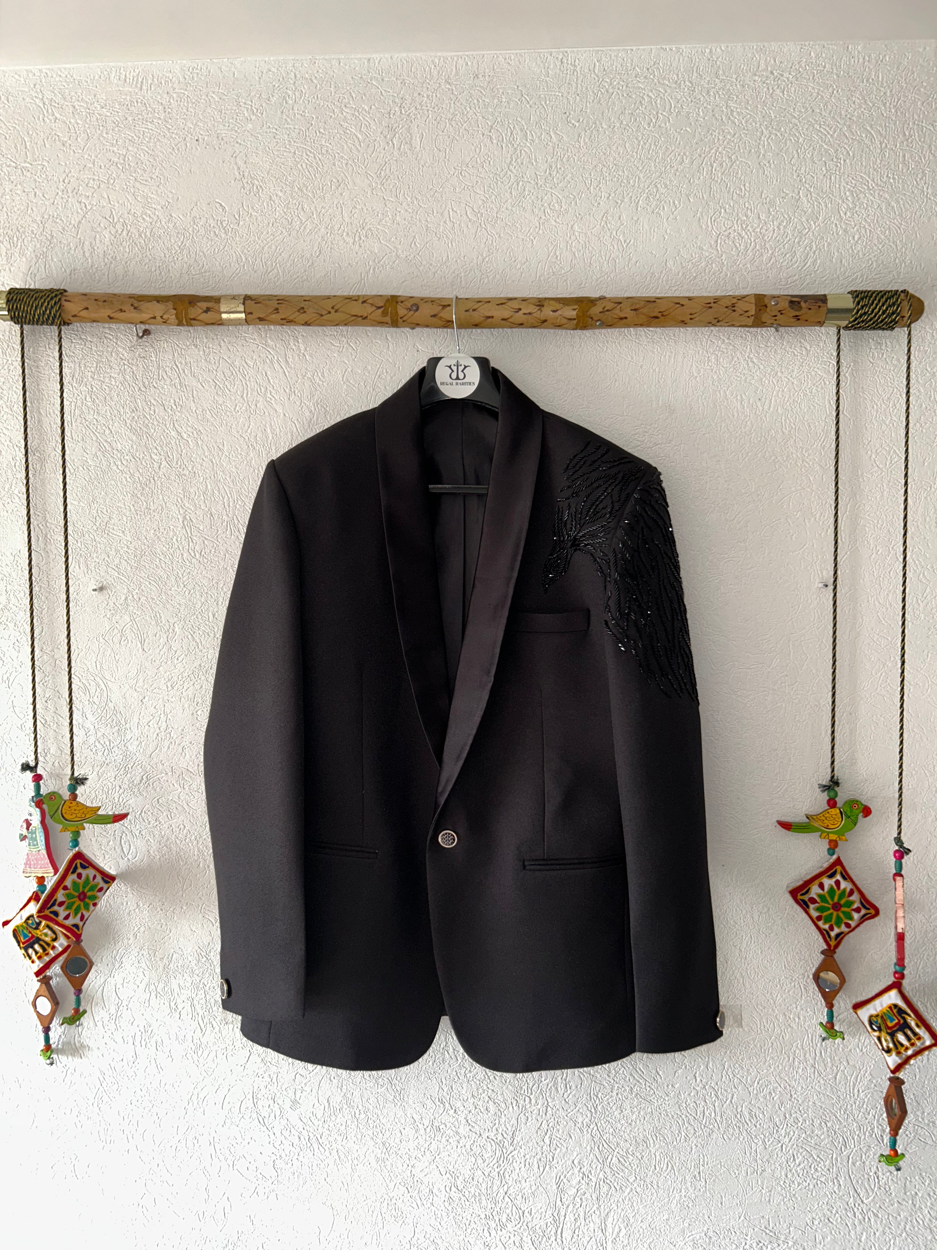 Le Eagle Heritage – Hand Embroidered Blazer