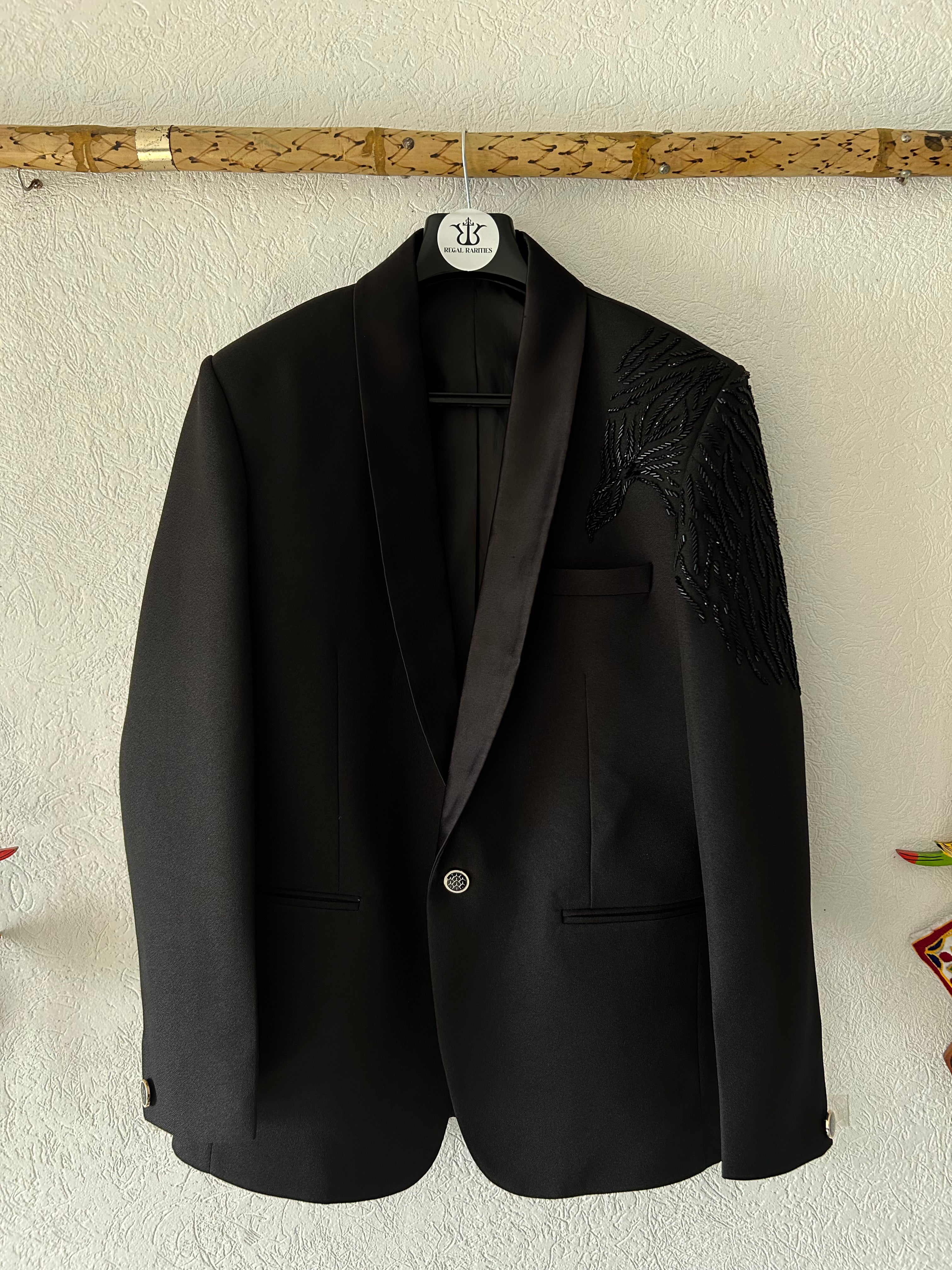 Le Eagle Heritage – Hand Embroidered Blazer