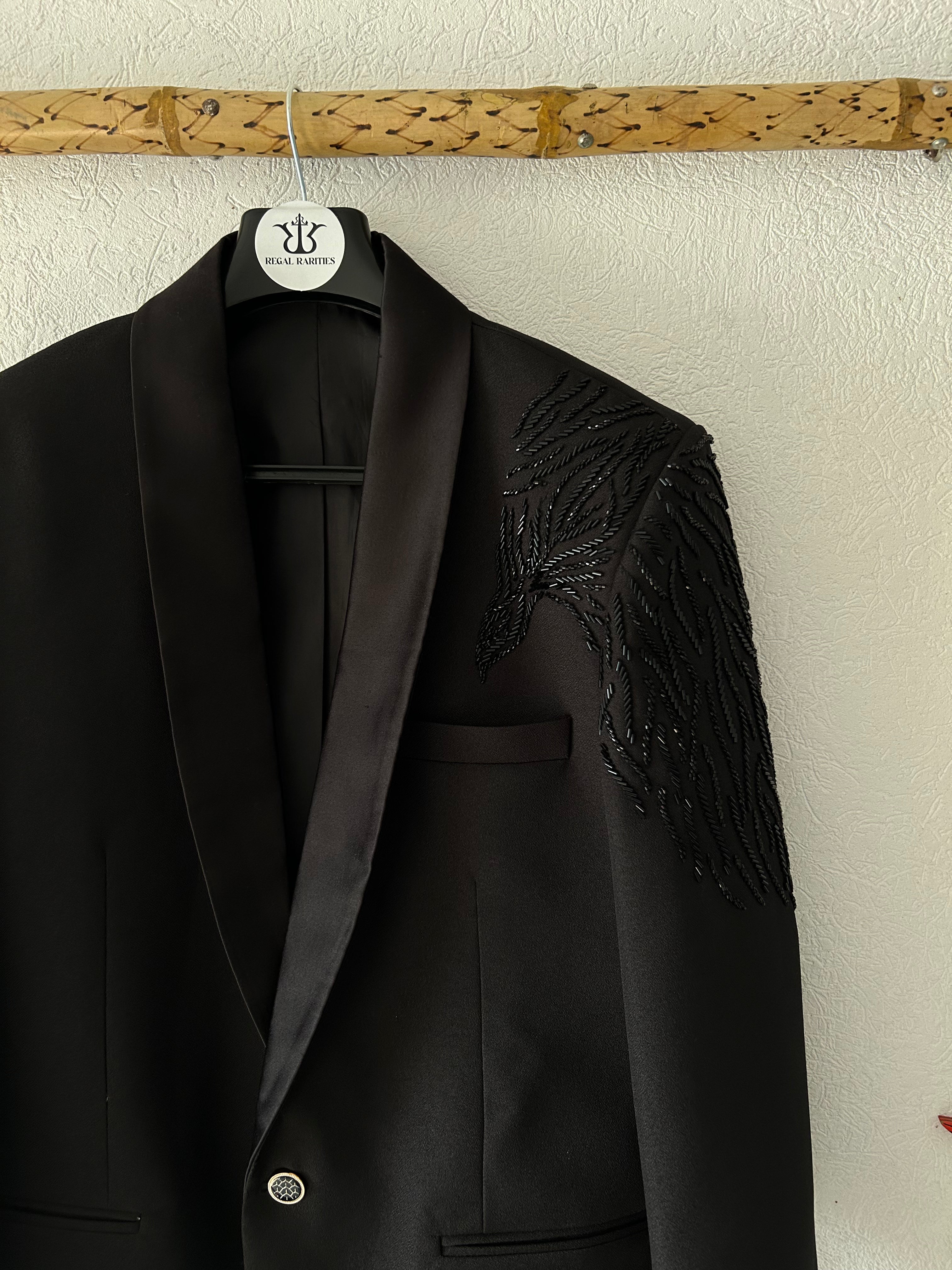 Le Eagle Heritage – Hand Embroidered Blazer