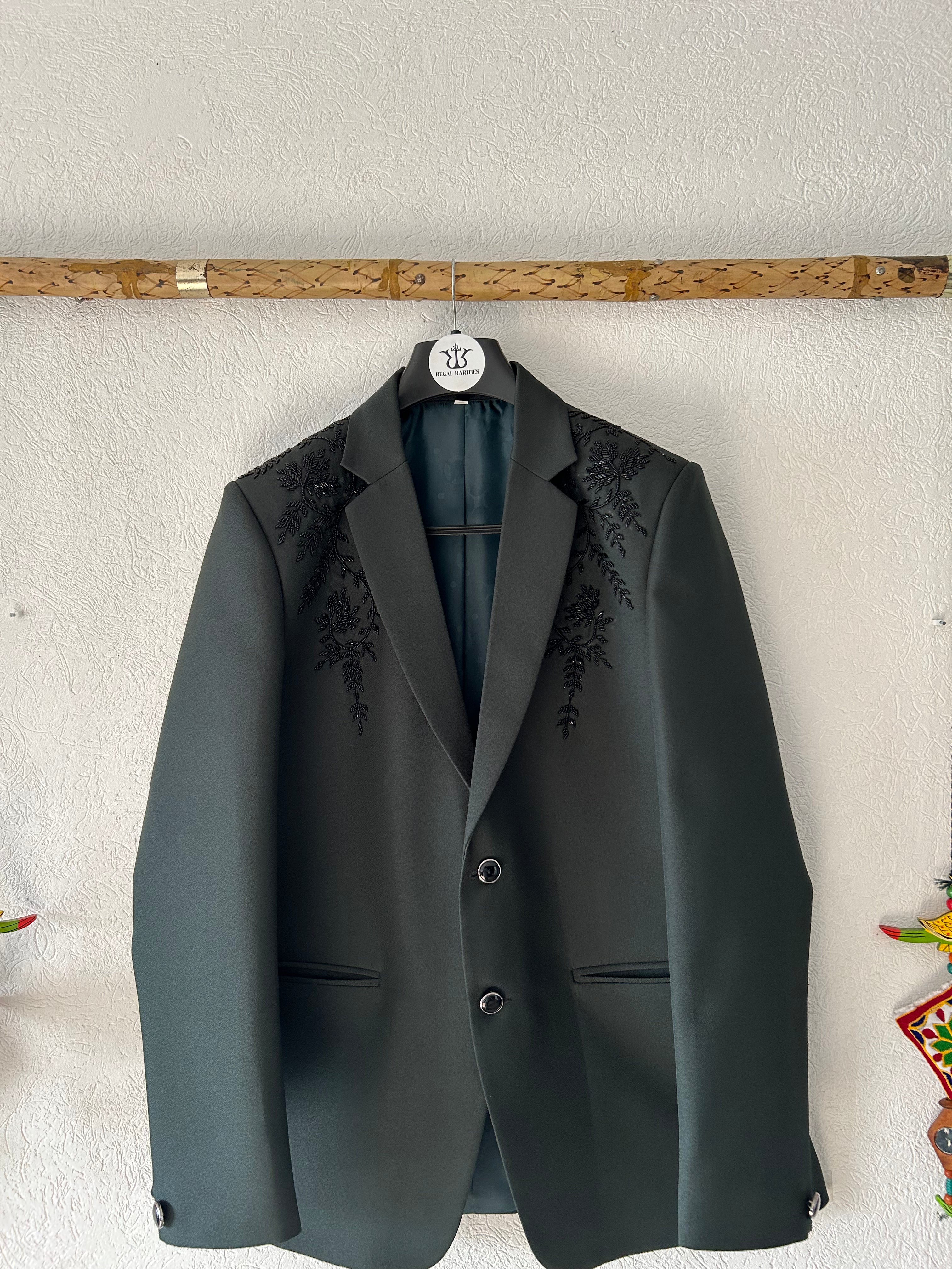 Le cannes – Hand Embroidered Heritage Blazer