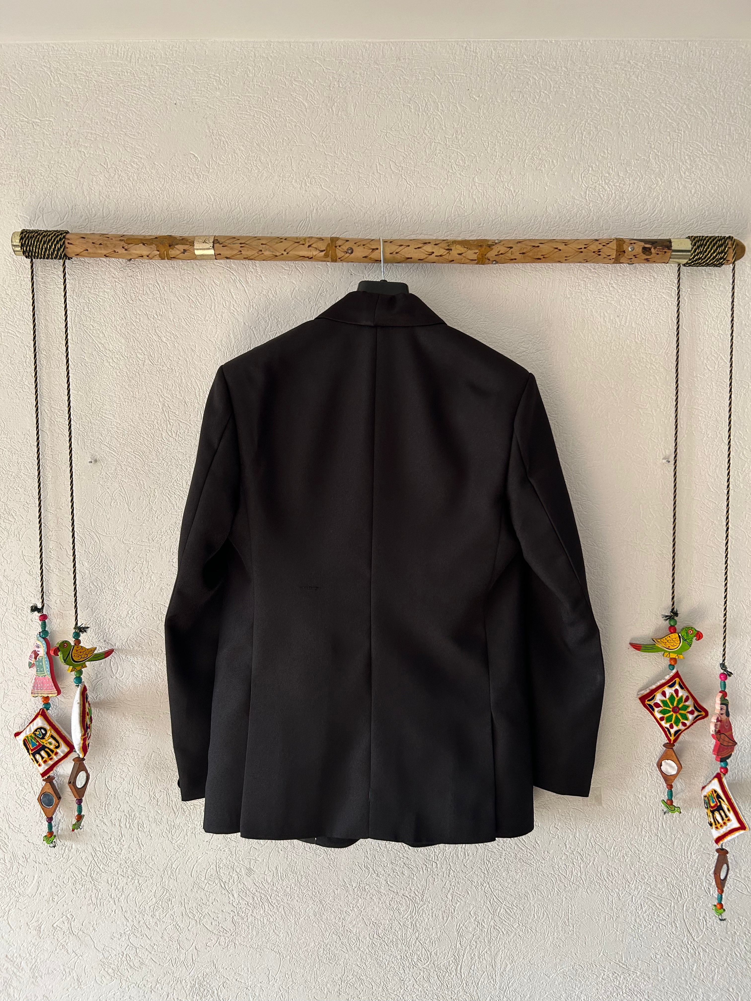 Le Bordeaux Royal – Hand Embroidered Heritage Blazer
