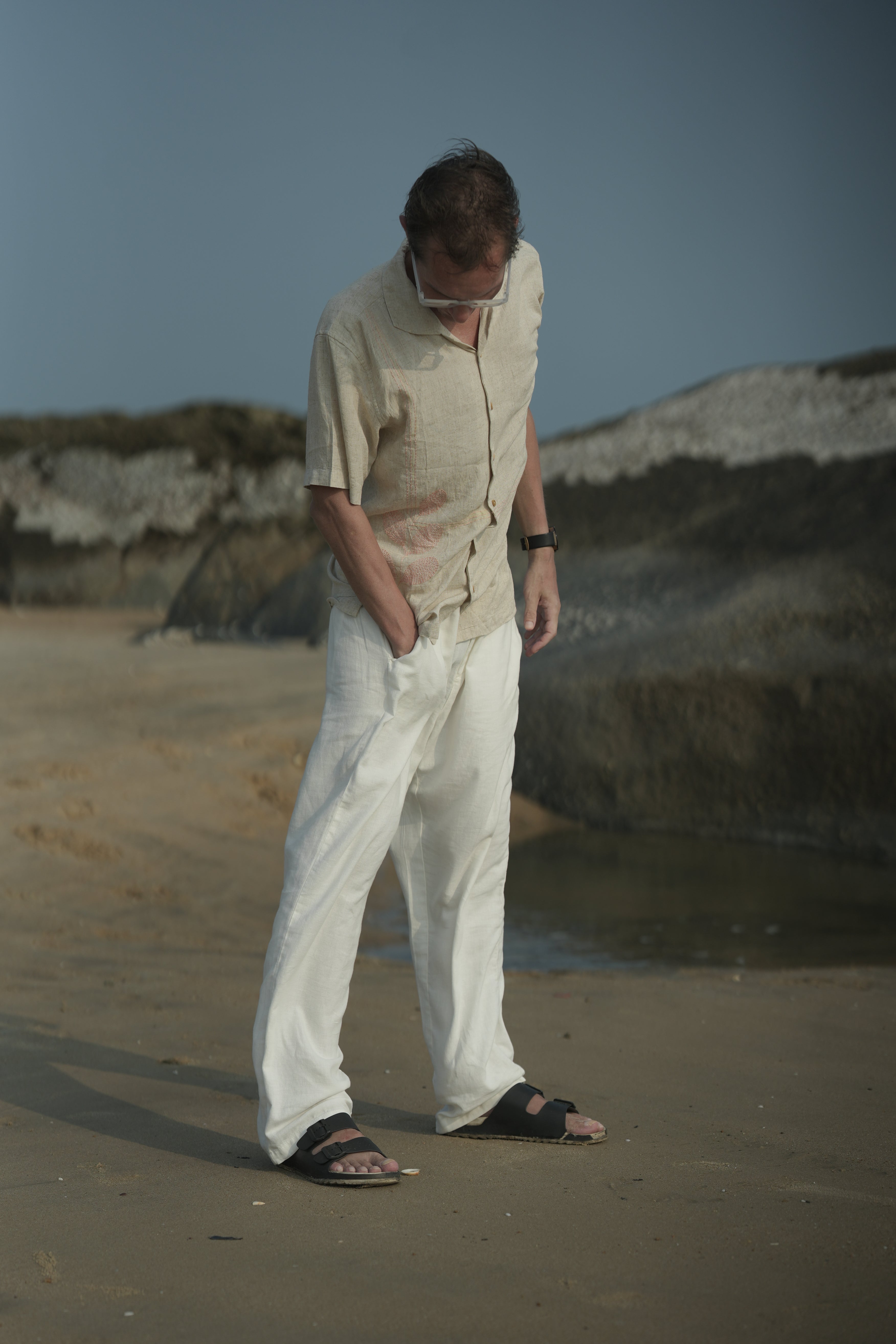 Designer embroidered shirts for mens design with leaf