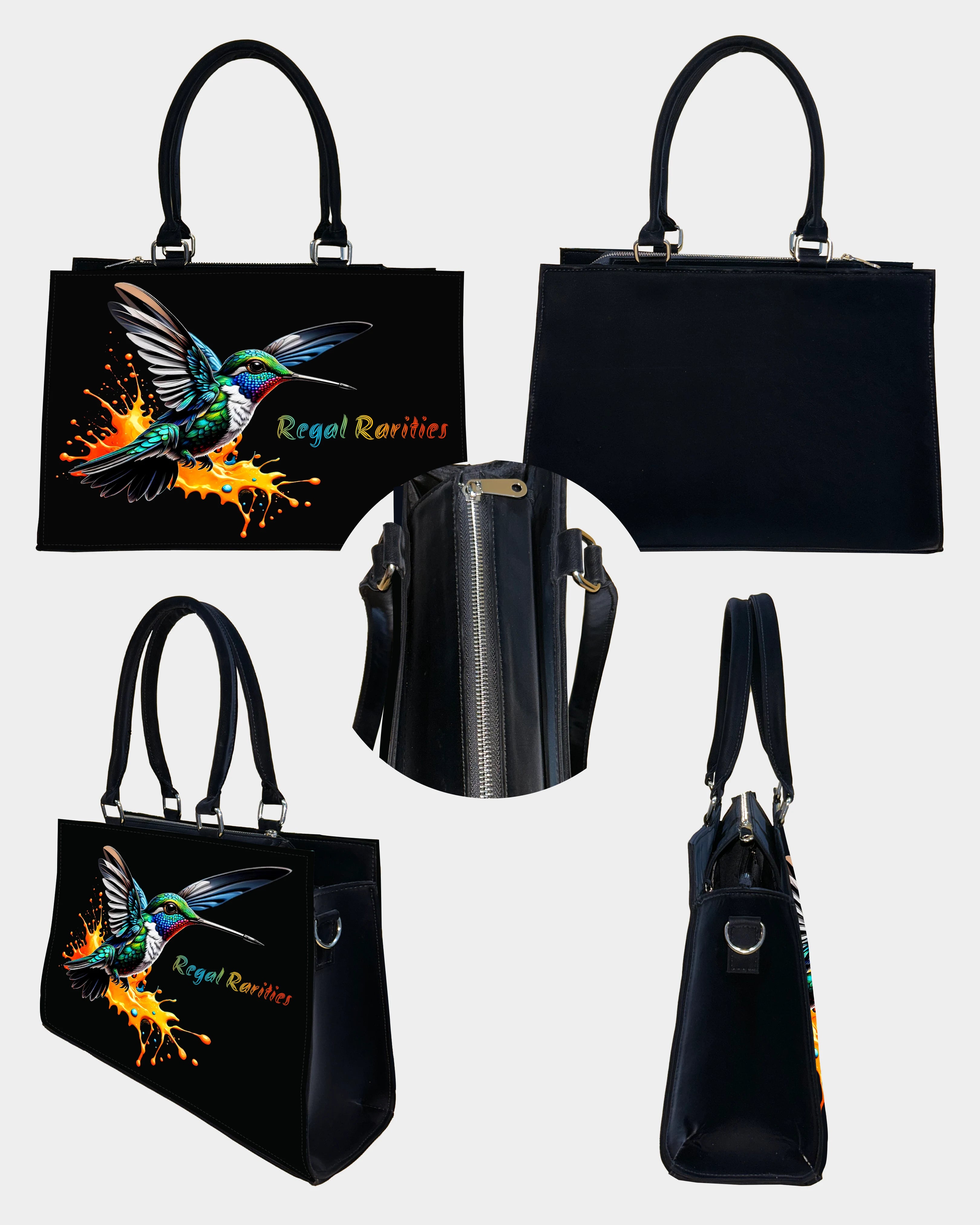 Sky Splash Hummingbird Customized Crossbody Sling Bag– A Burst of Freedom