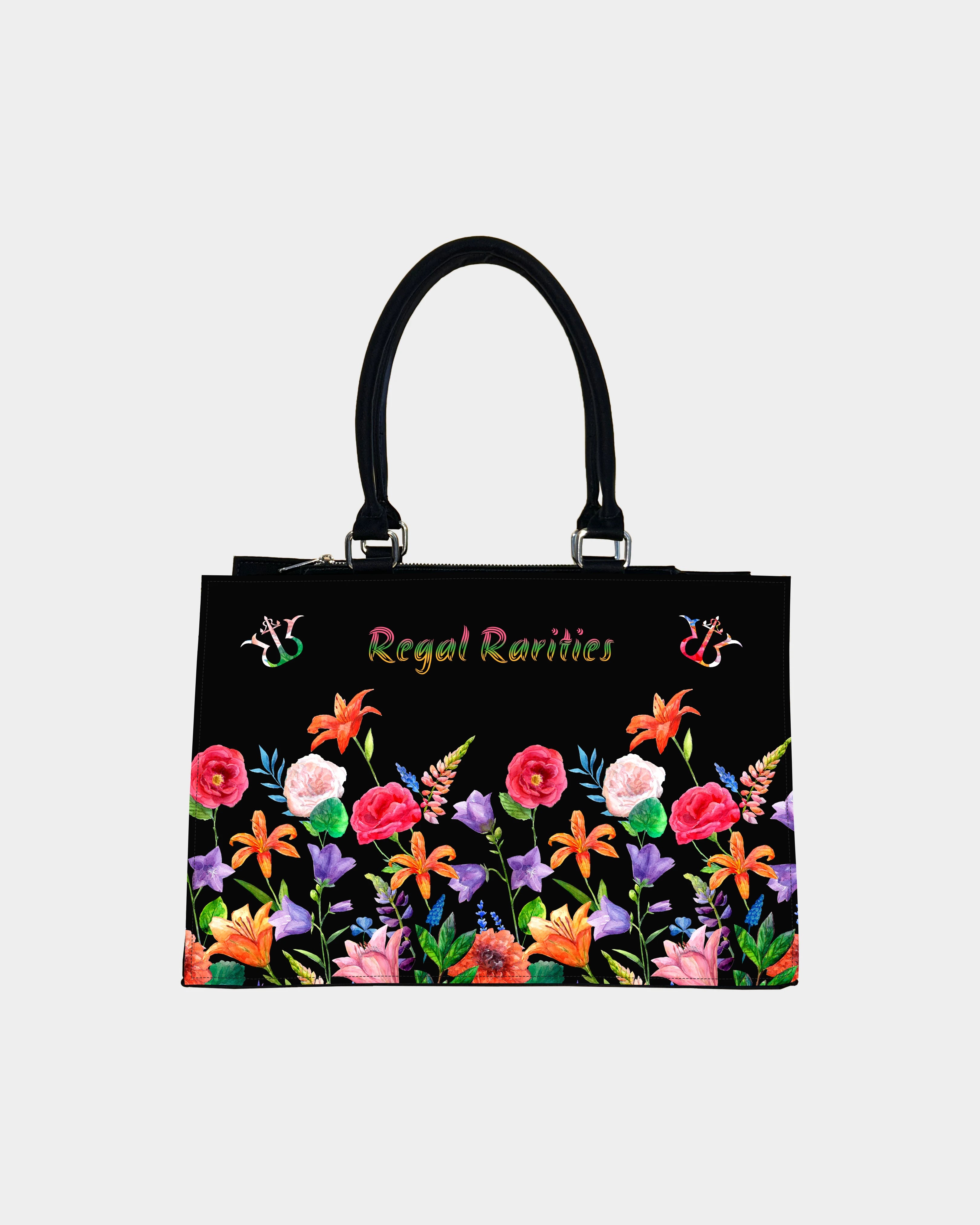 Modern Watercolor Floral Customized Crossbody Sling Bag – Statement Artistic Style