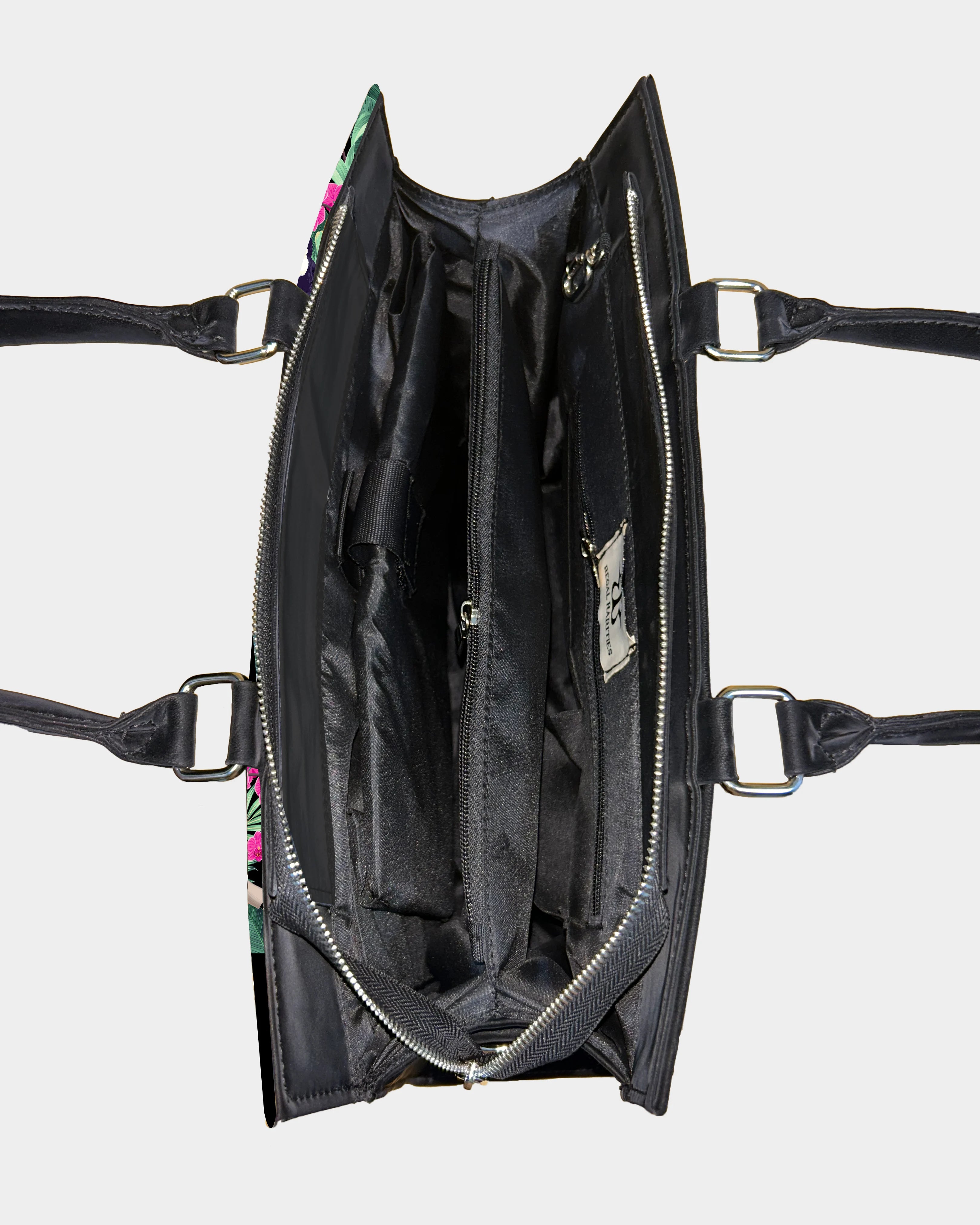 Pink Flower Monkey Designer Crossbody Sling Bag– Tropical & Fun Gift Idea