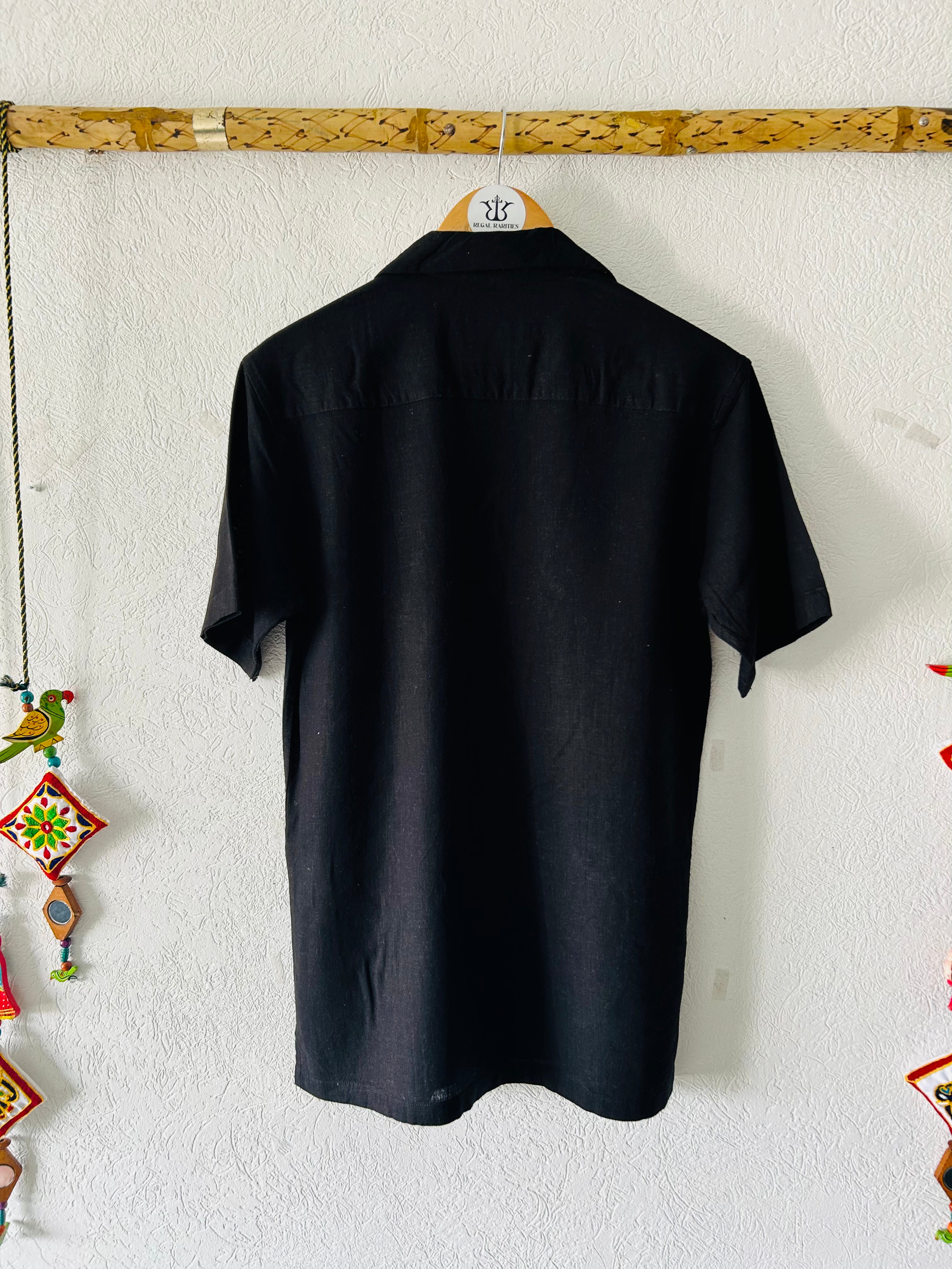 black shirt for men's Regal Rarities