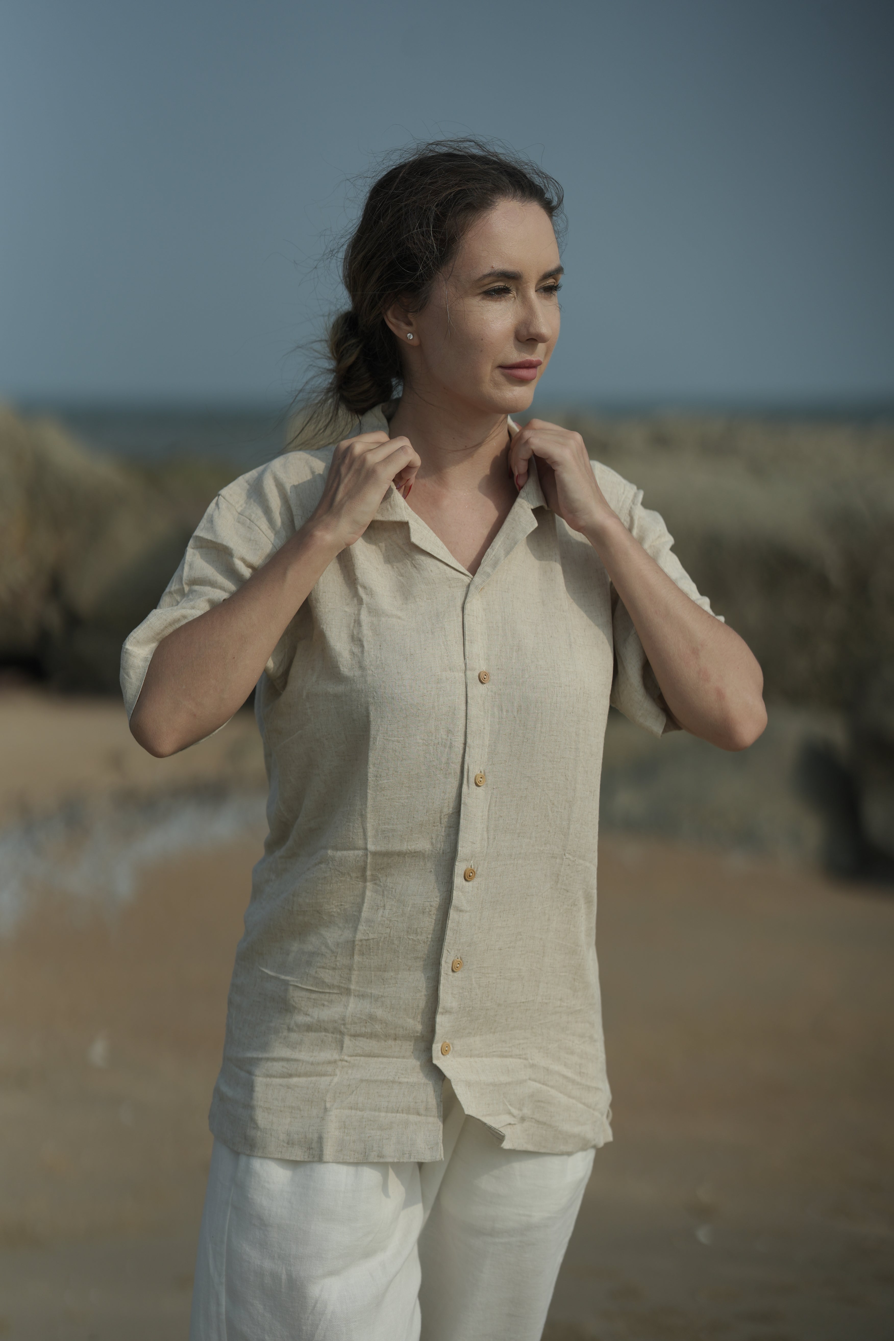 linen shirt for women's Regal Rarities