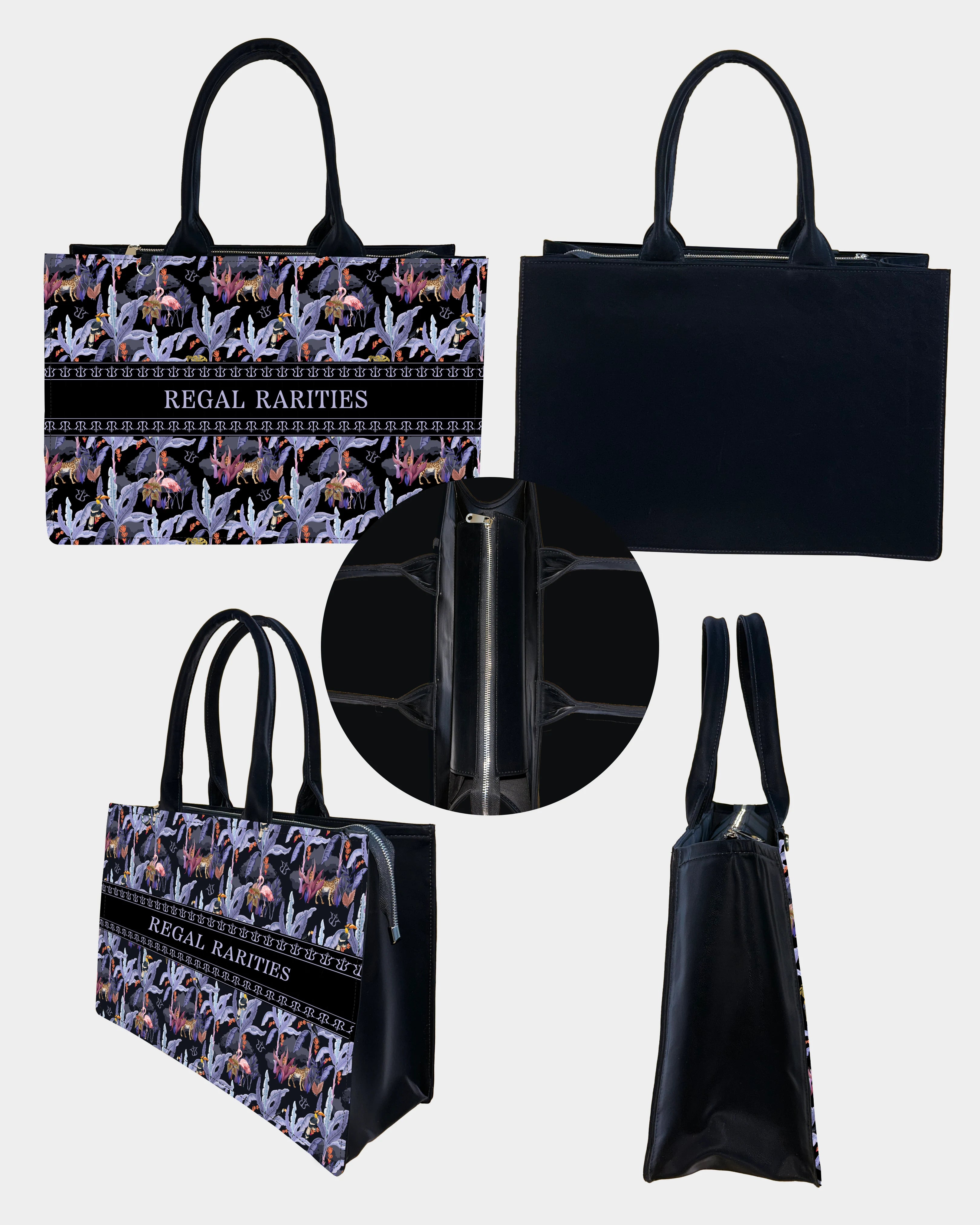 Lavender Safari Customized Tote Bag – Creative Gift Idea