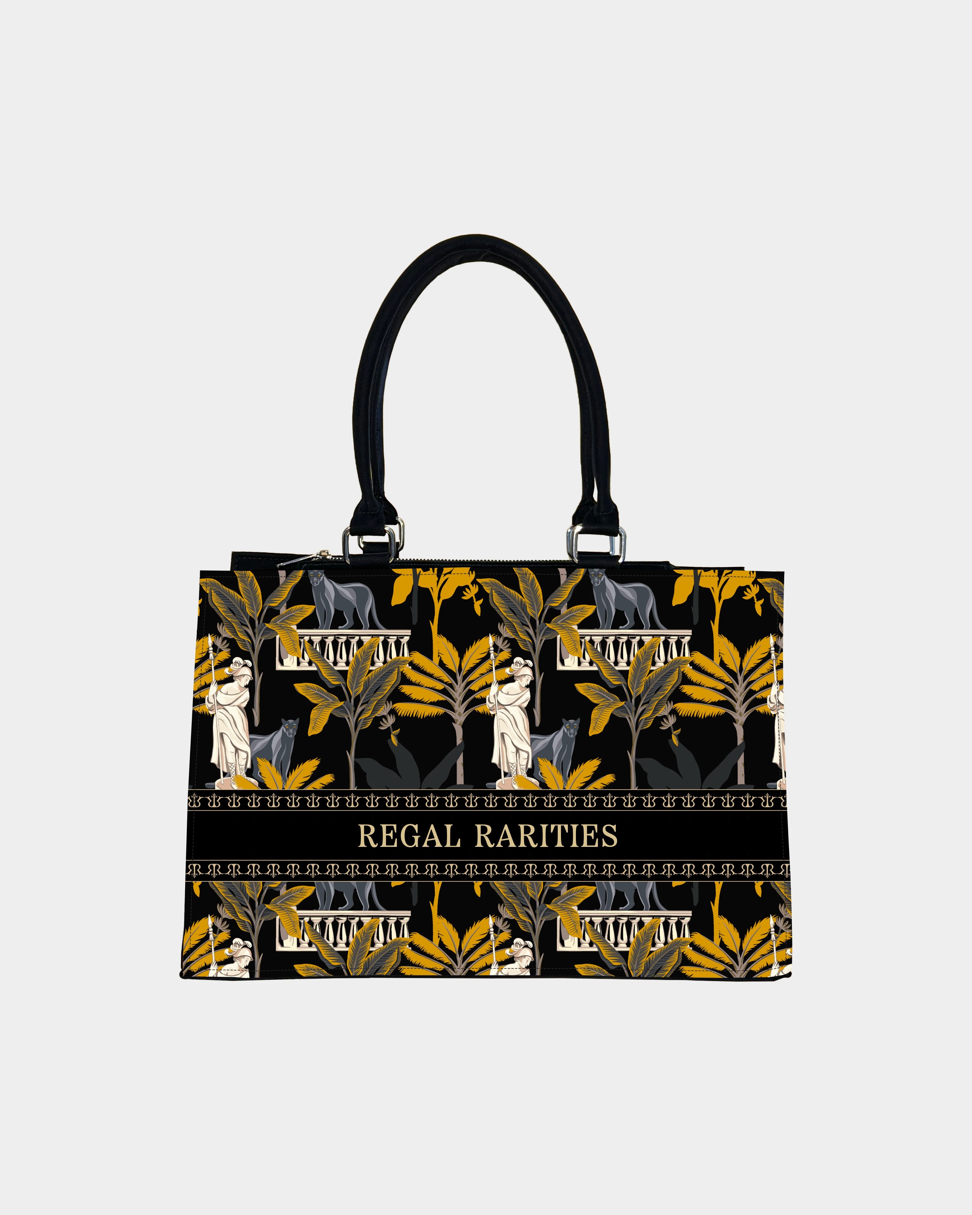 Black Panther & Palm Tree Customized Crossbody Sling Bag-Sweet & Colorful Design