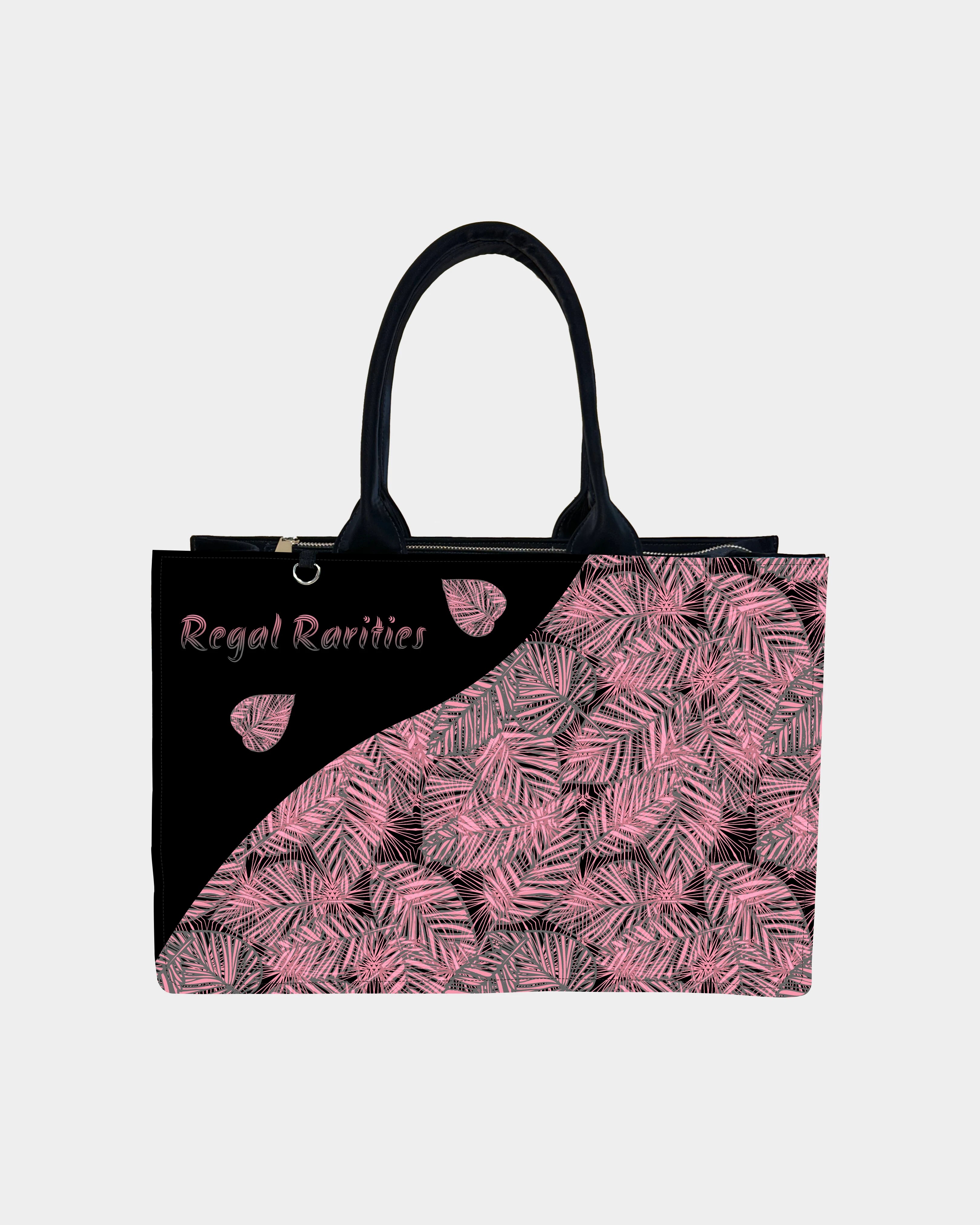 Boho Leaf Pattern Customized Tote Bag – Stylish & Everyday Use