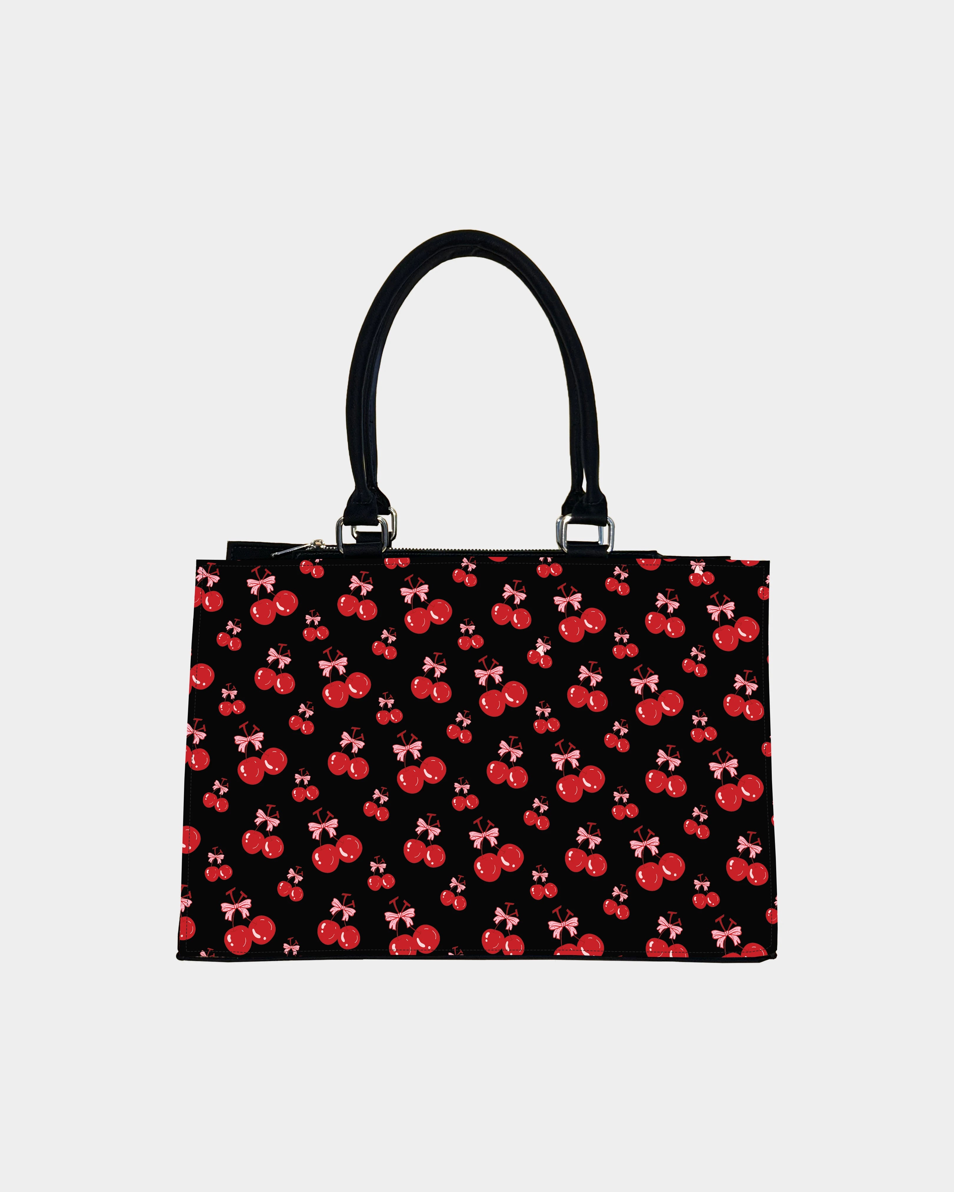 Cherry Love Bow Designer Crossbody Sling Bag – Cute & Trendy Design
