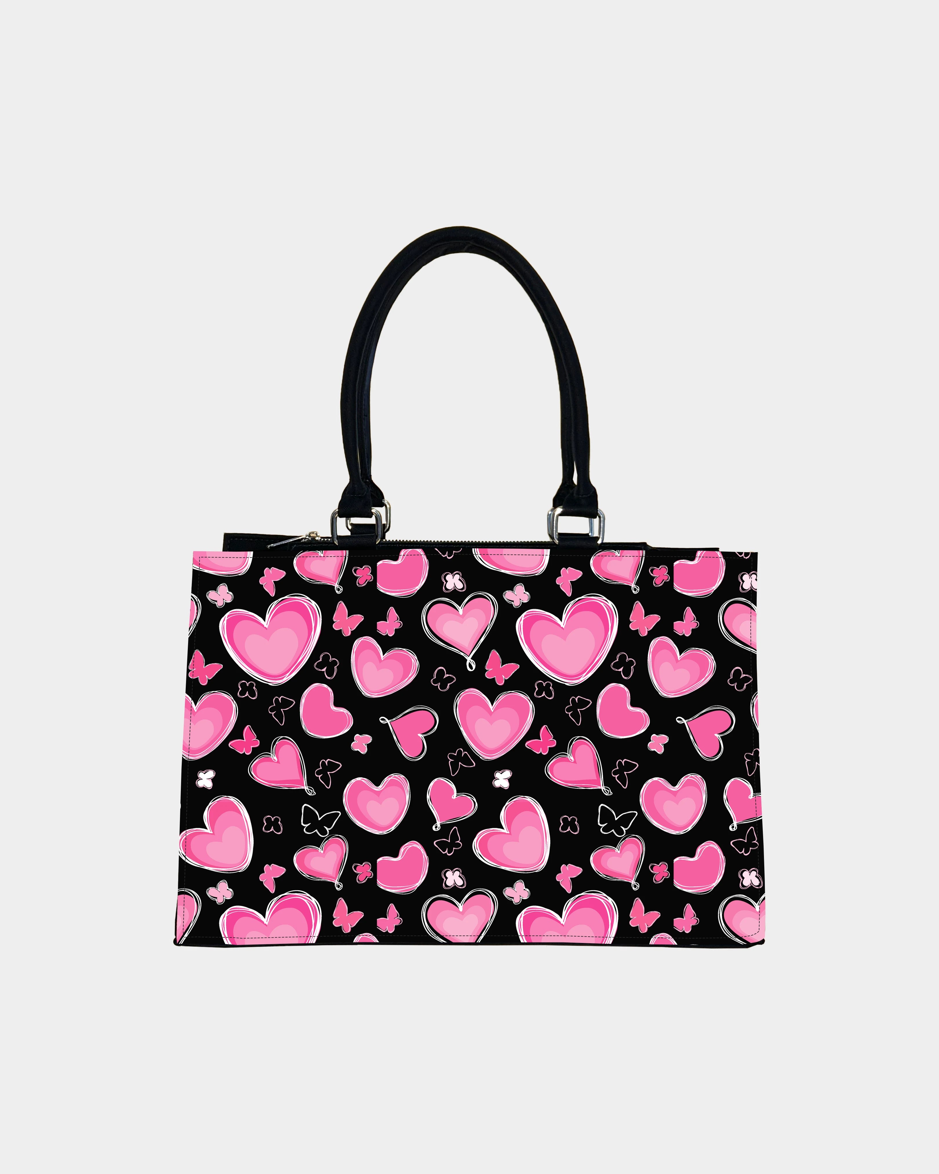 Pink Heart Designer Crossbody Sling Bag – Trendy Gift Idea & Valentine Design