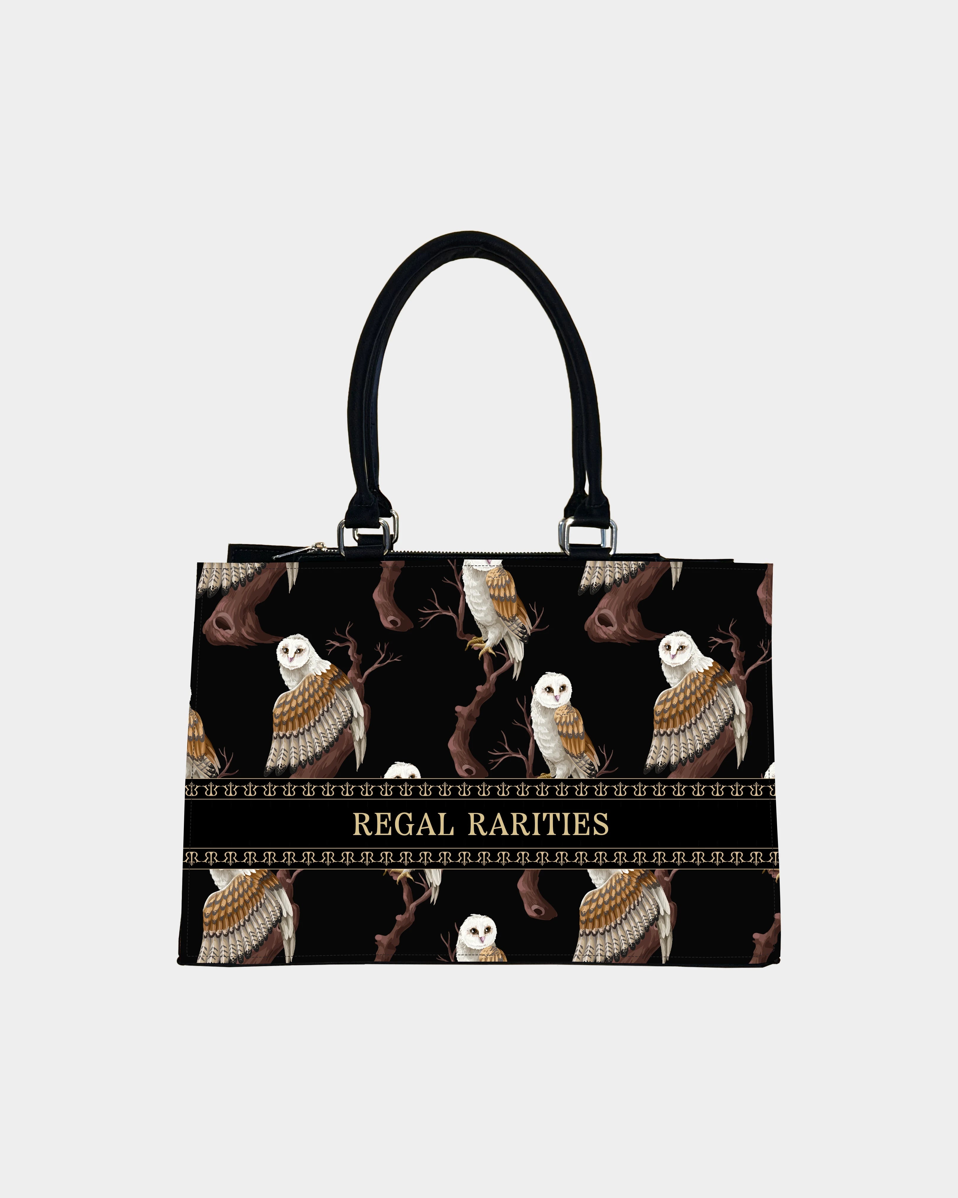 Owl in the Dark Customized Crossbody Sling Bag – Magical Nocturnal Mood