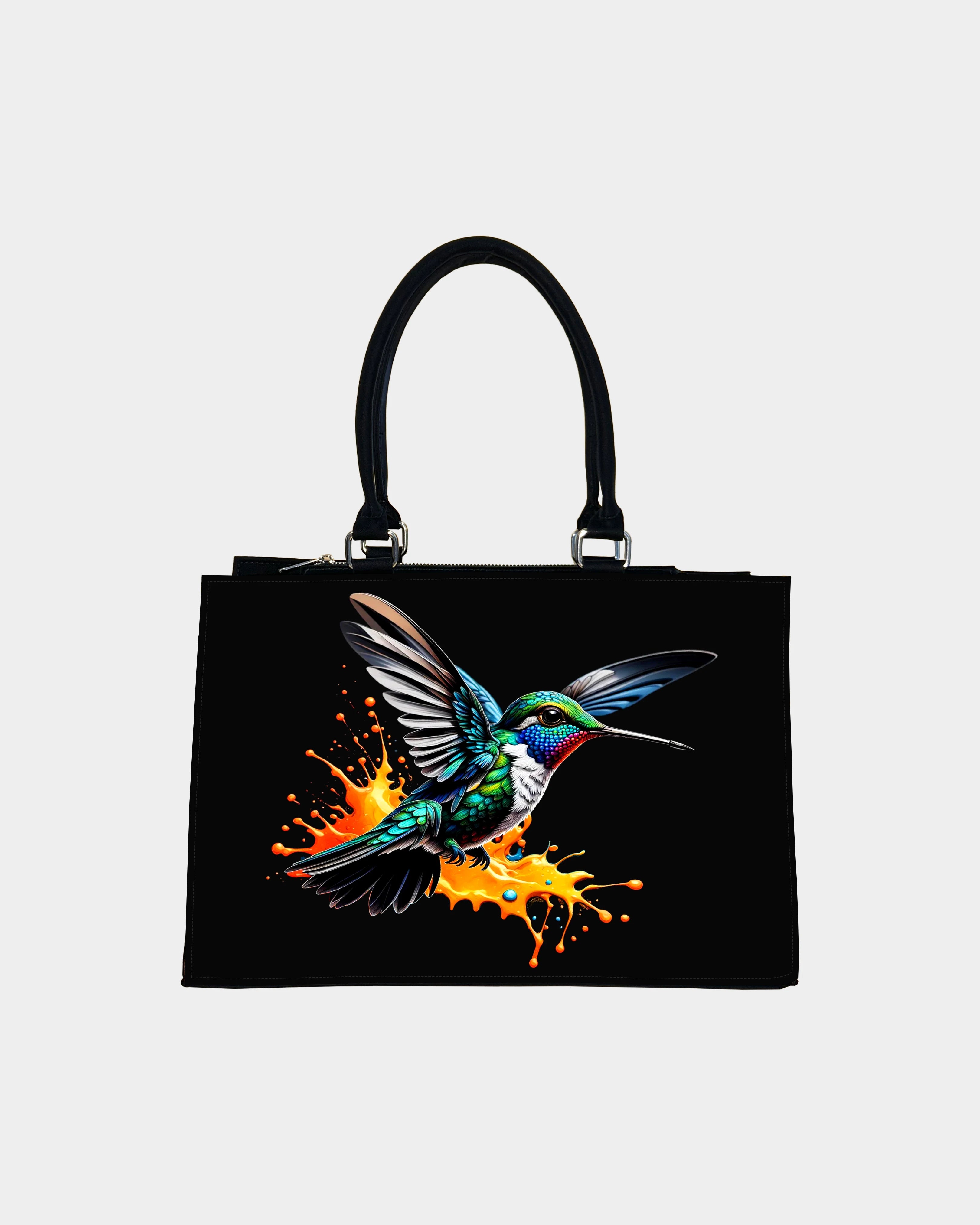 Sky Splash Hummingbird Designer Crossbody Sling Bag – A Burst of Freedom