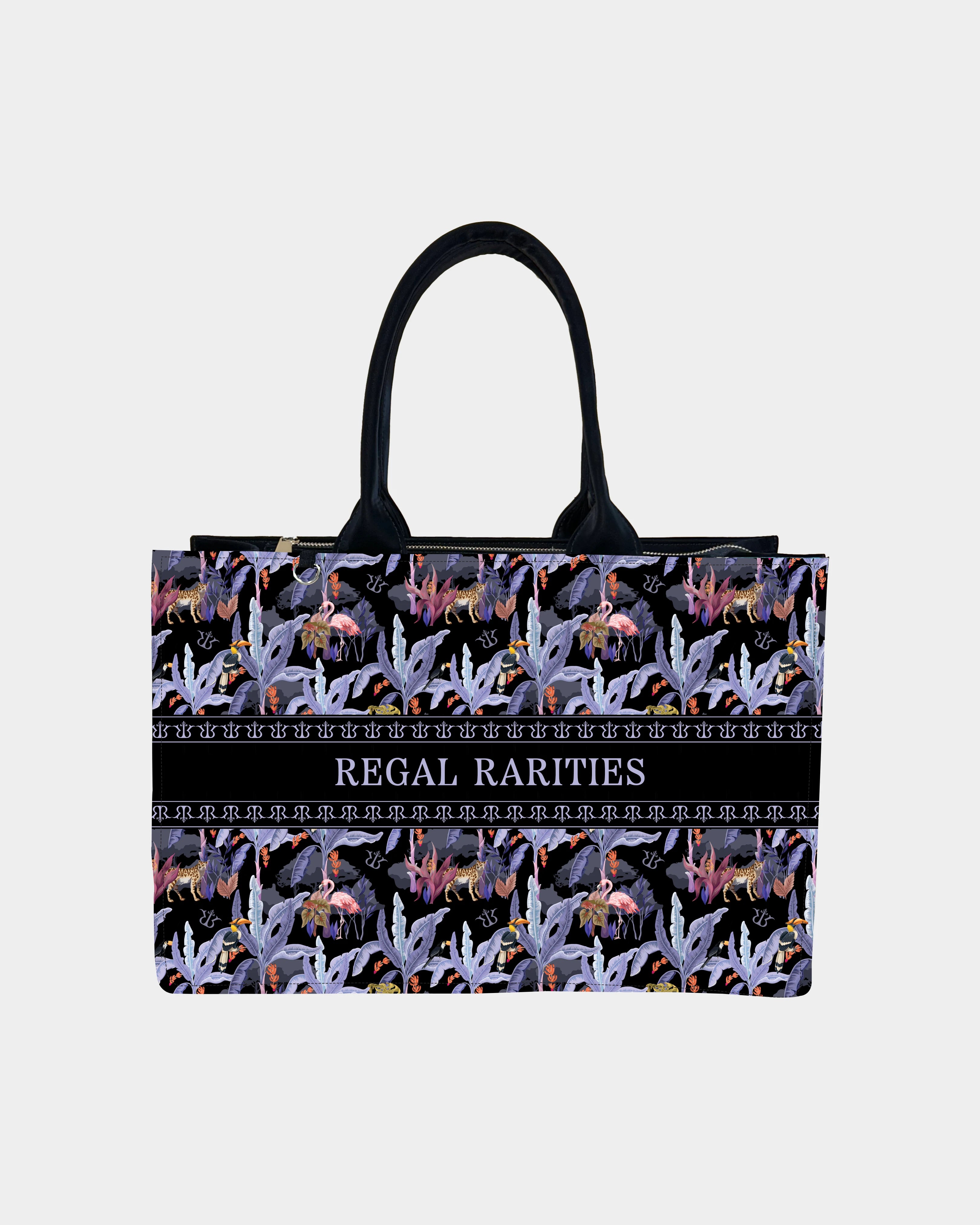 Lavender Safari Customized Tote Bag – Creative Gift Idea
