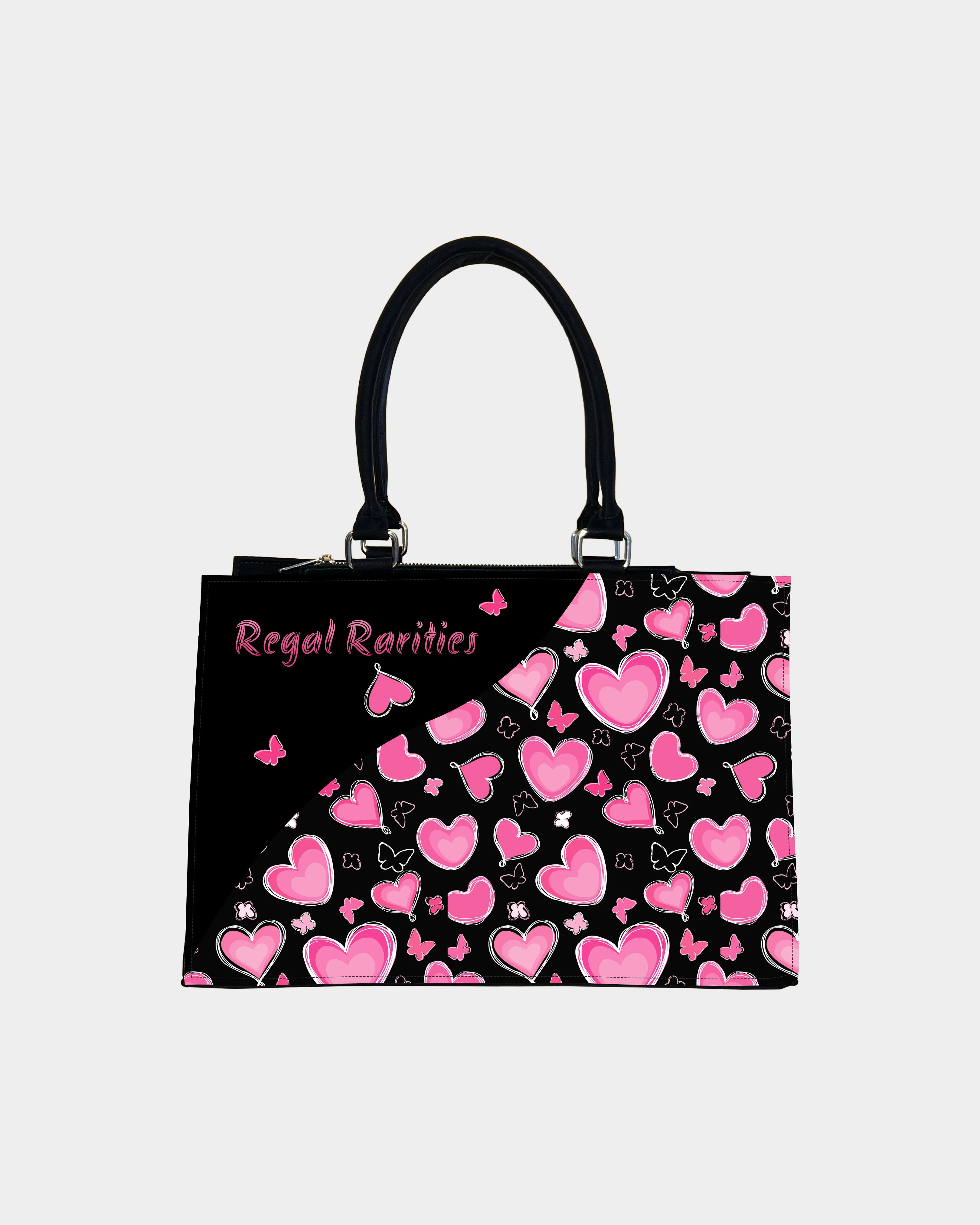 Pink Heart Customized Crossbody Sling Bag – Trendy Gift Idea & Valentine Design