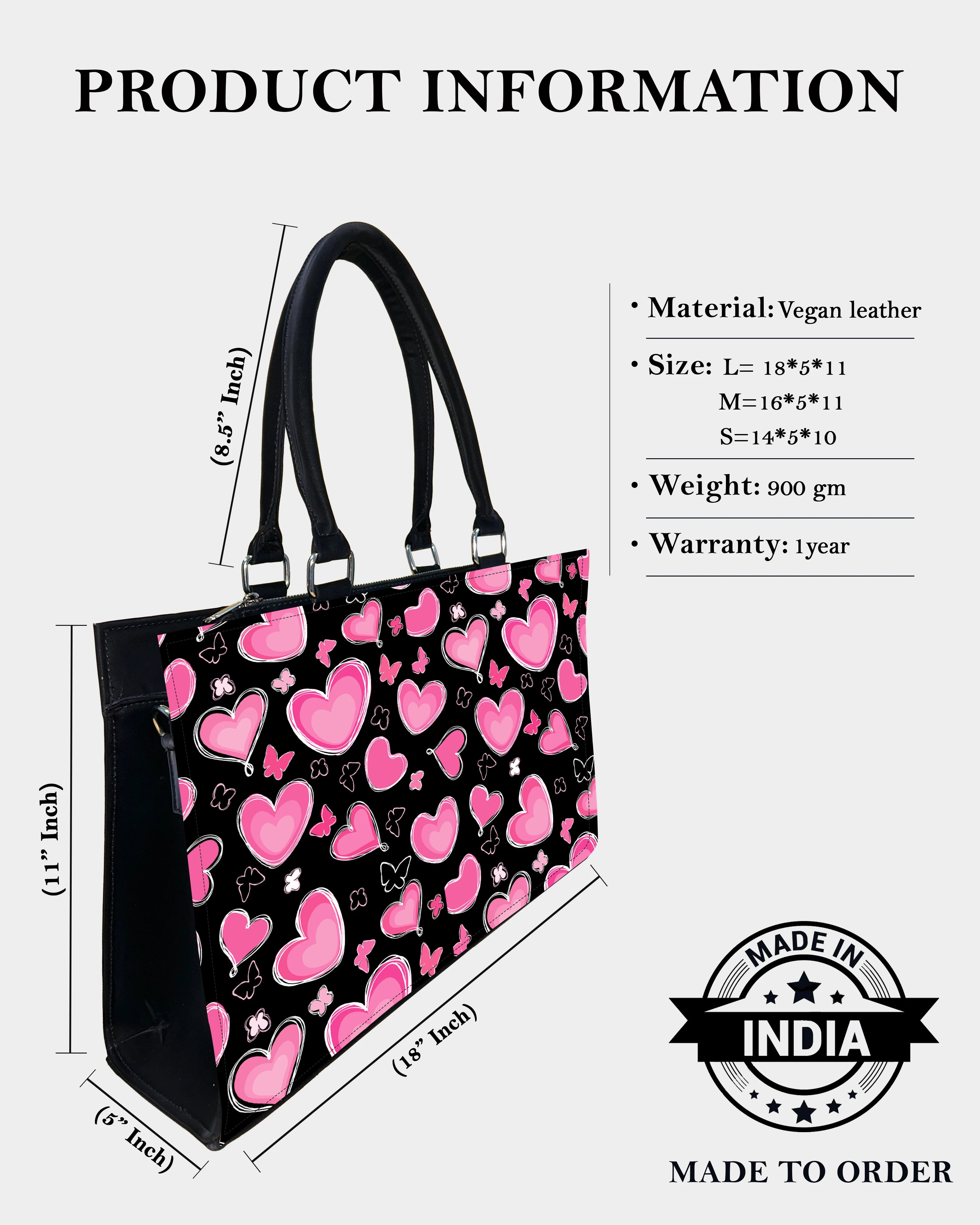 Pink Heart Designer Crossbody Sling Bag – Trendy Gift Idea & Valentine Design