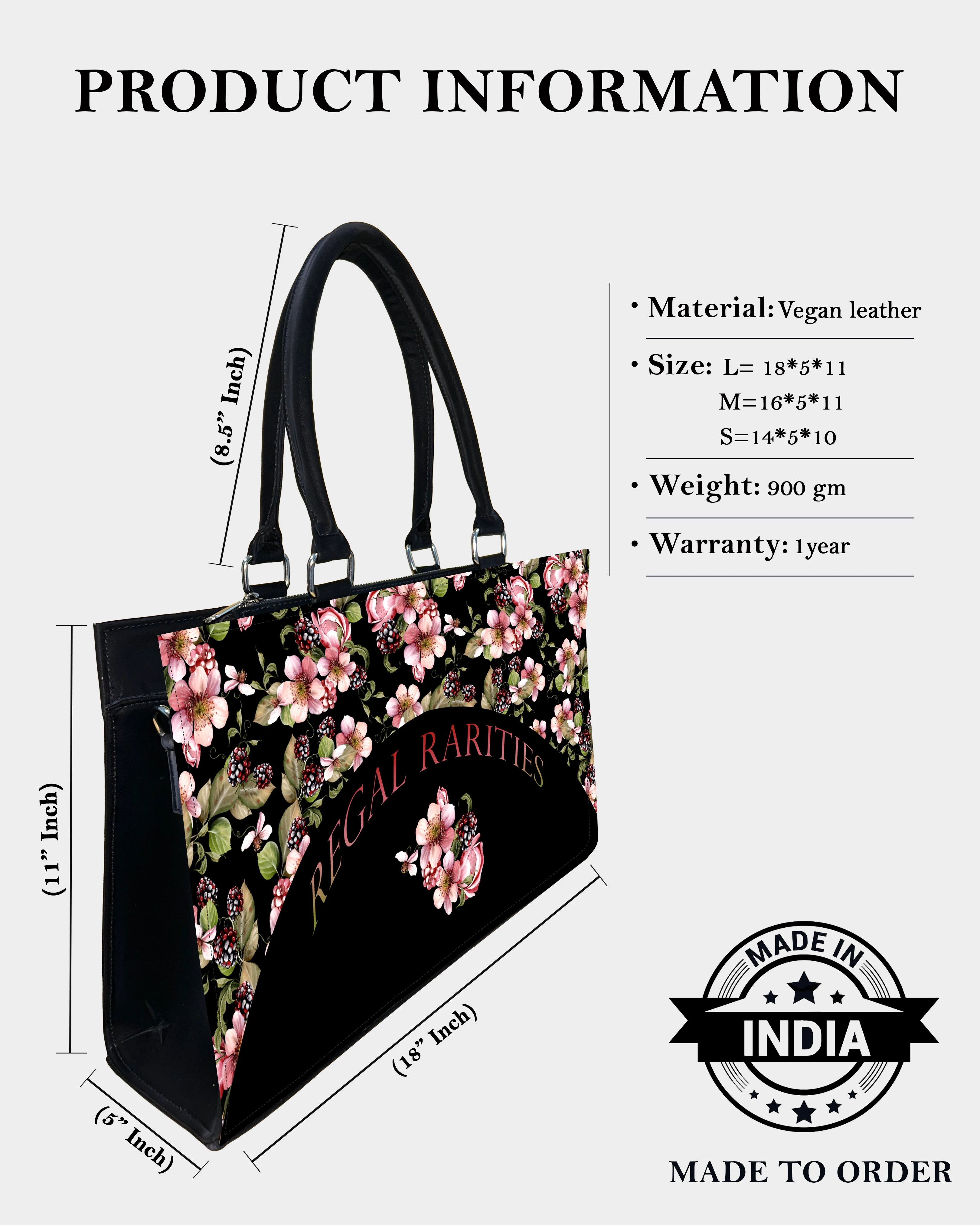 Twilight Blackberry Blossom Customized Crossbody Sling Bag – Bold, Botanical & Bespoke
