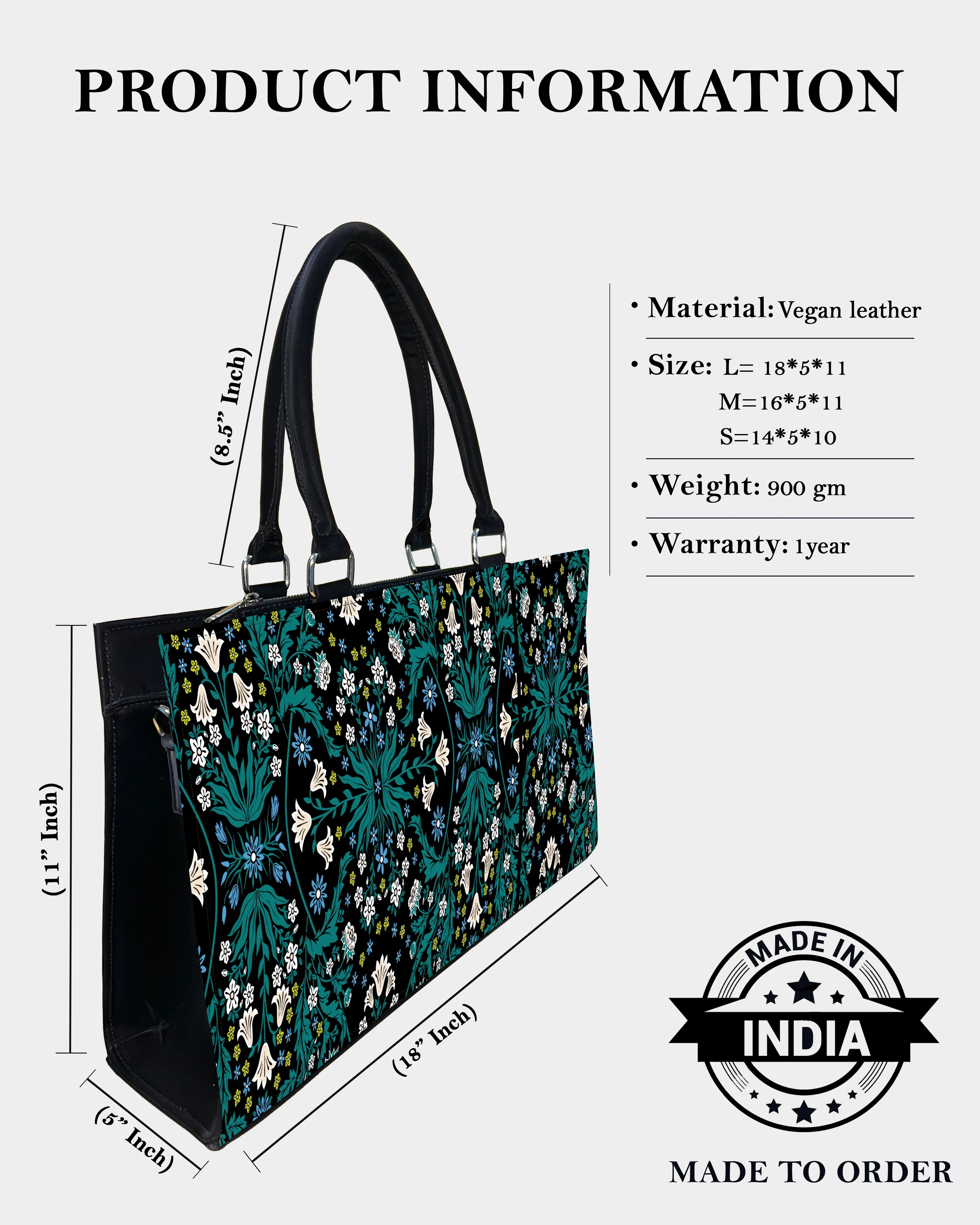 Retro Wildflower Mandala Designer Crossbody Sling Bag  – Perfect Gift for Her